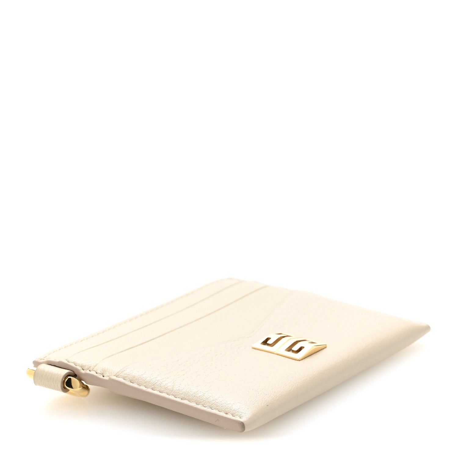 Givenchy Calfskin 4G Card Holder Natural Beige 4 of 8