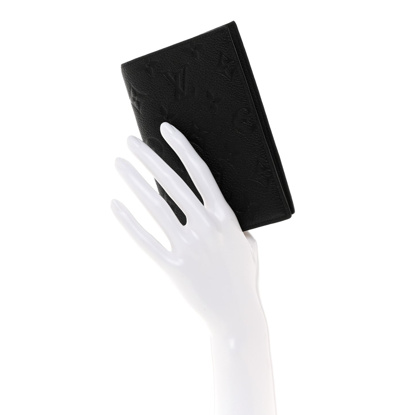 Empreinte Monogram Passport Cover Black