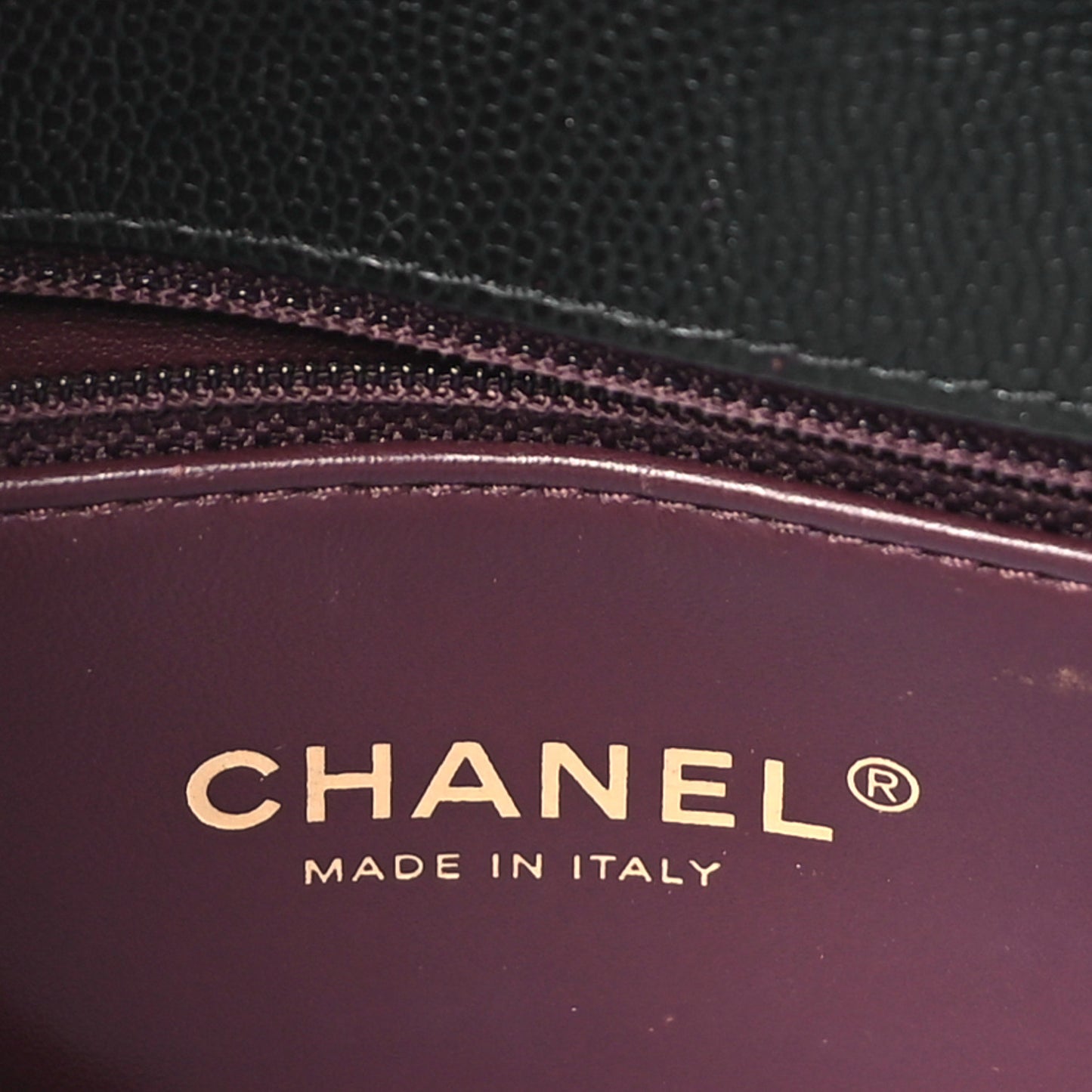 Caviar Quilted Mini Coco Handle Flap Black