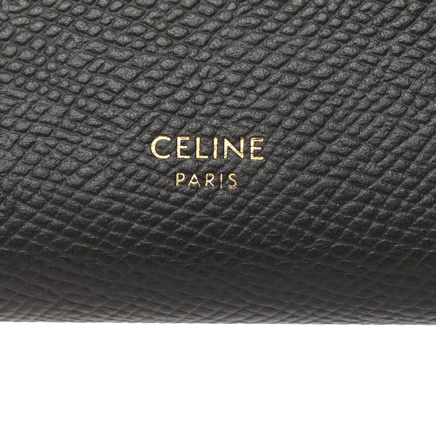 Grained Calfskin Medium Multifunction Strap Wallet Grey Vintage Pink