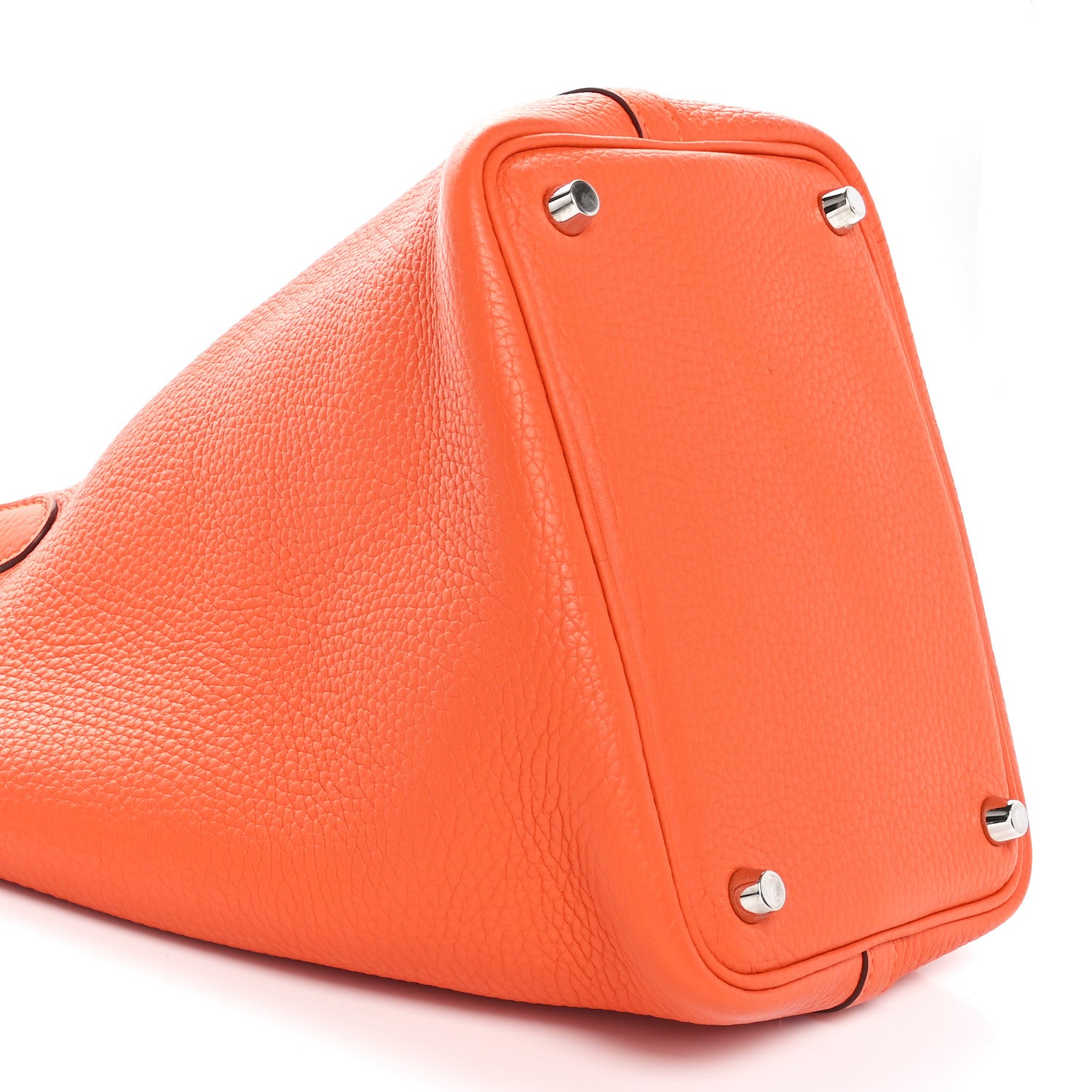 Hermes Taurillon Clemence Picotin Lock 18 PM Orange 9 of 10