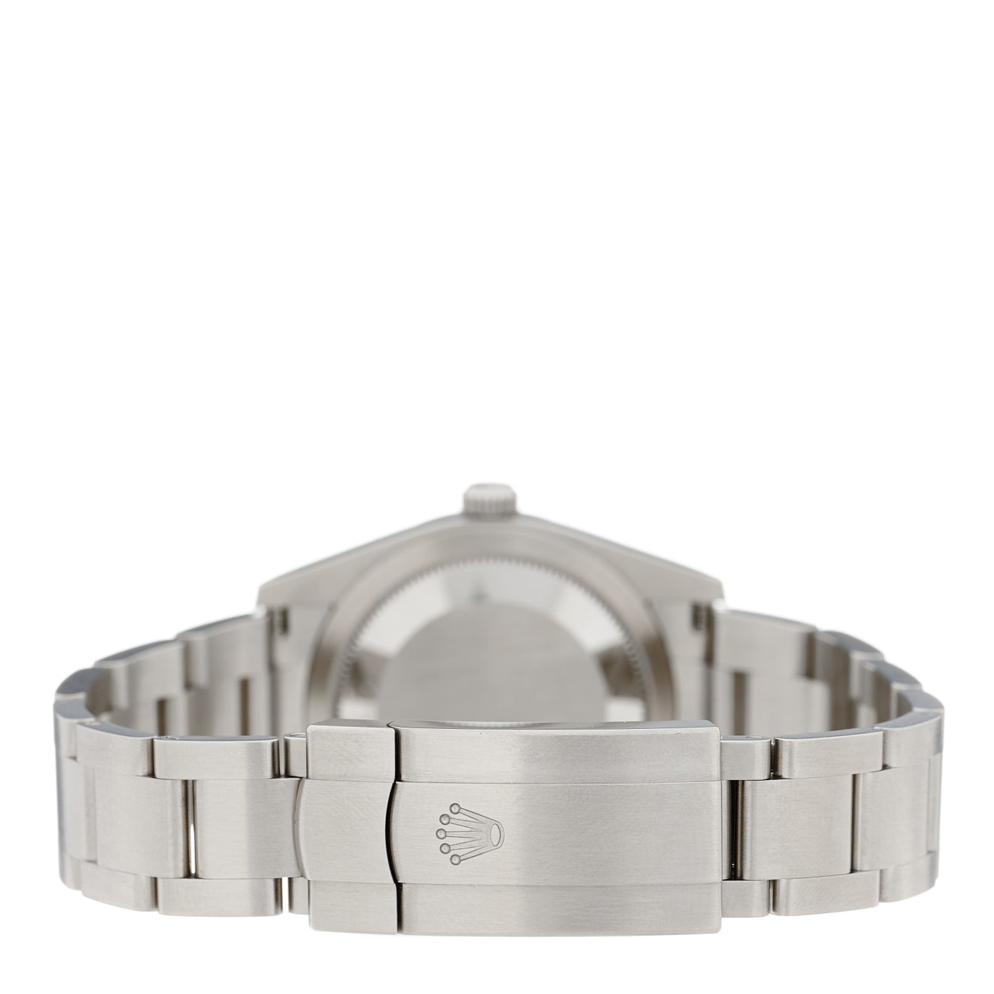 Stainless Steel 34mm Oyster Perpetual Watch Silver 124200