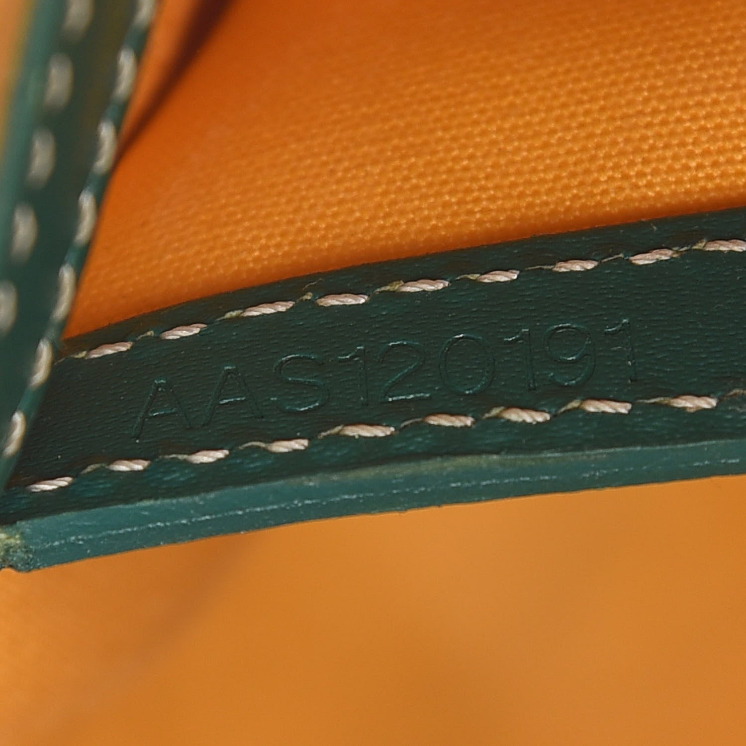 Goyard Goyardine Sac Cap Vert Green 9 of 10