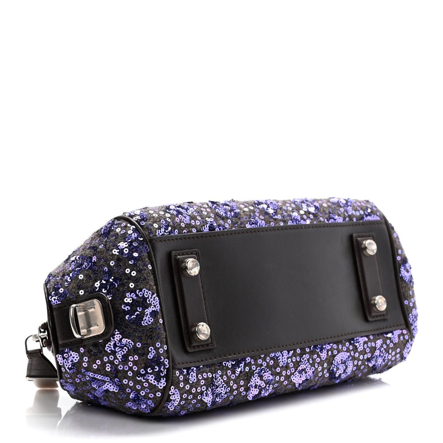 Sequin Monogram Sunshine Express Baby Purple