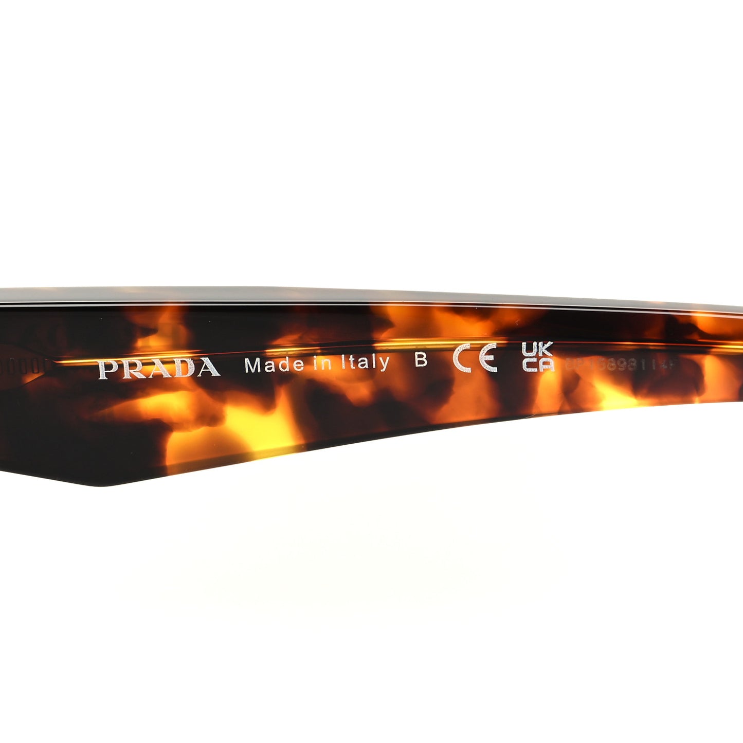Acetate Oval Sunglasses SPR 26Z Tortoise