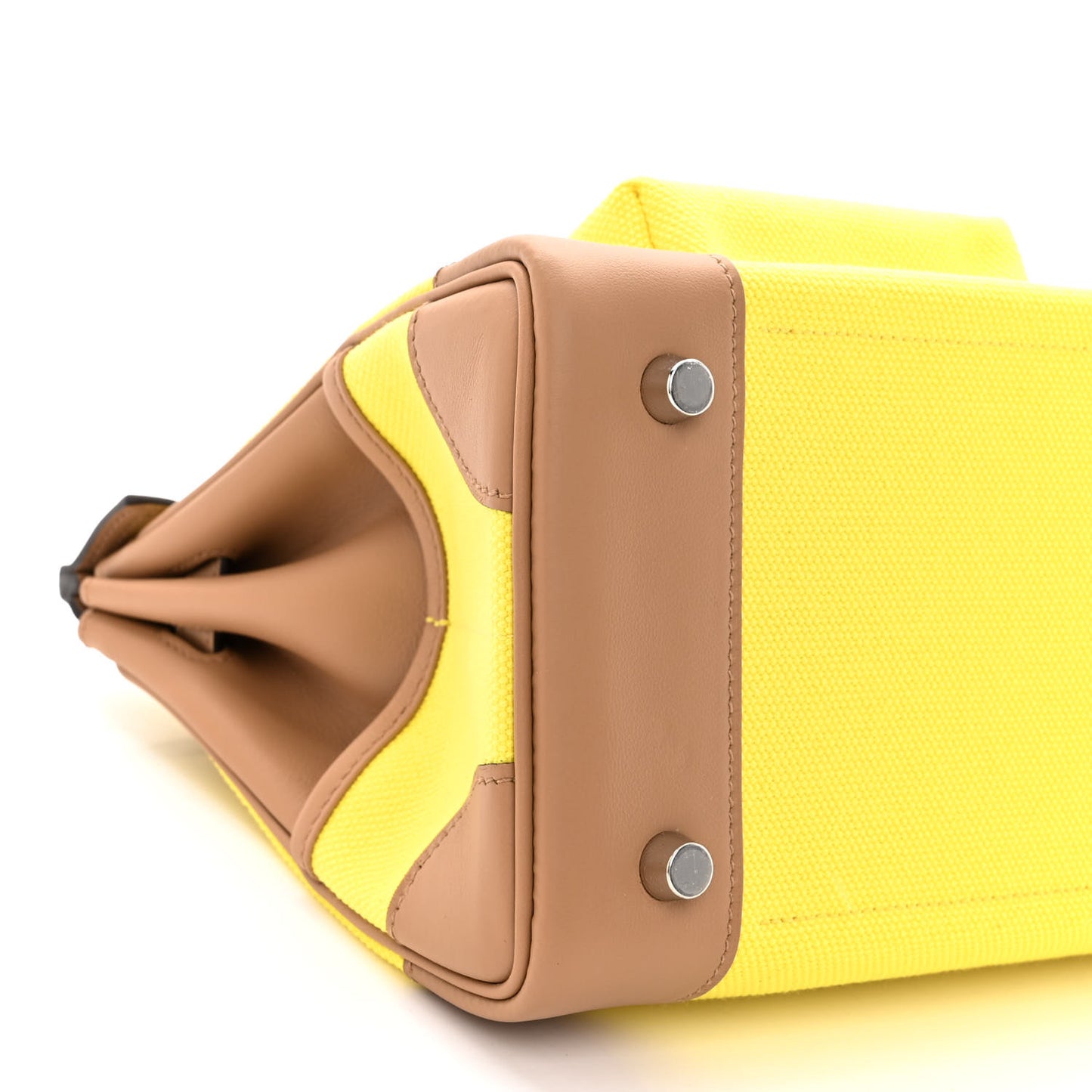 Toile Goeland Swift Cargo Birkin 25 Jaune Citron Chai