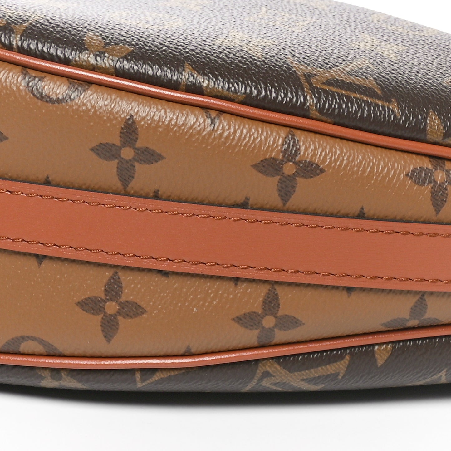 Reverse Monogram Loop Hobo