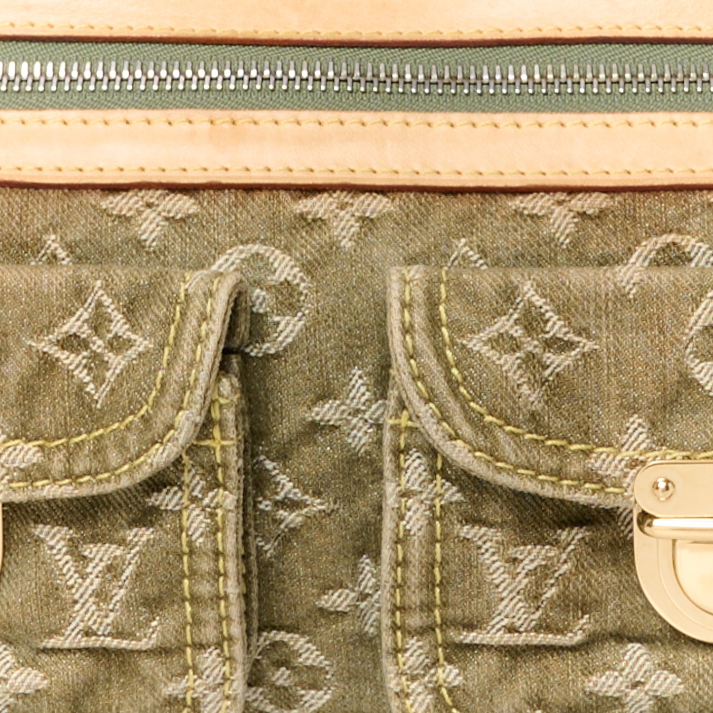 Monogram Denim Neo Speedy Lichen