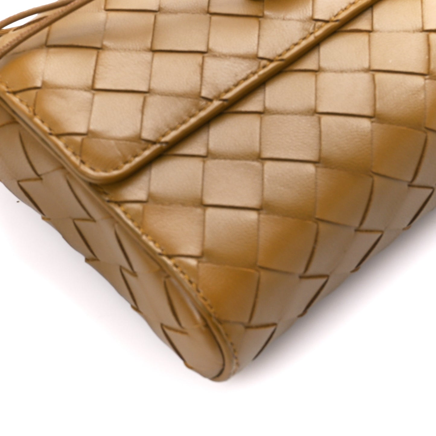 Nappa Intrecciato Mini Andiamo Crossbody Bag Acorn