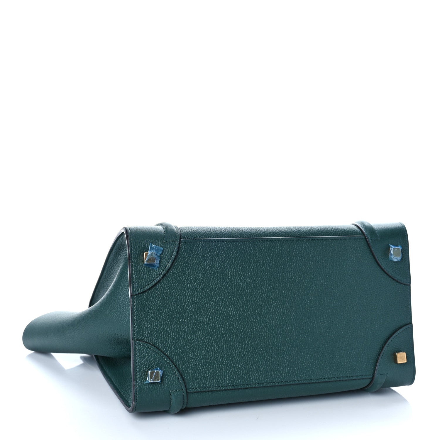 Celine Drummed Calfskin Mini Luggage Amazone 3 of 8
