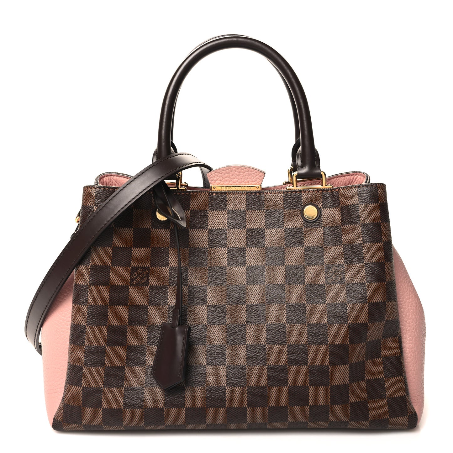 Damier Ebene Cuir Taurillon Brittany Magnolia