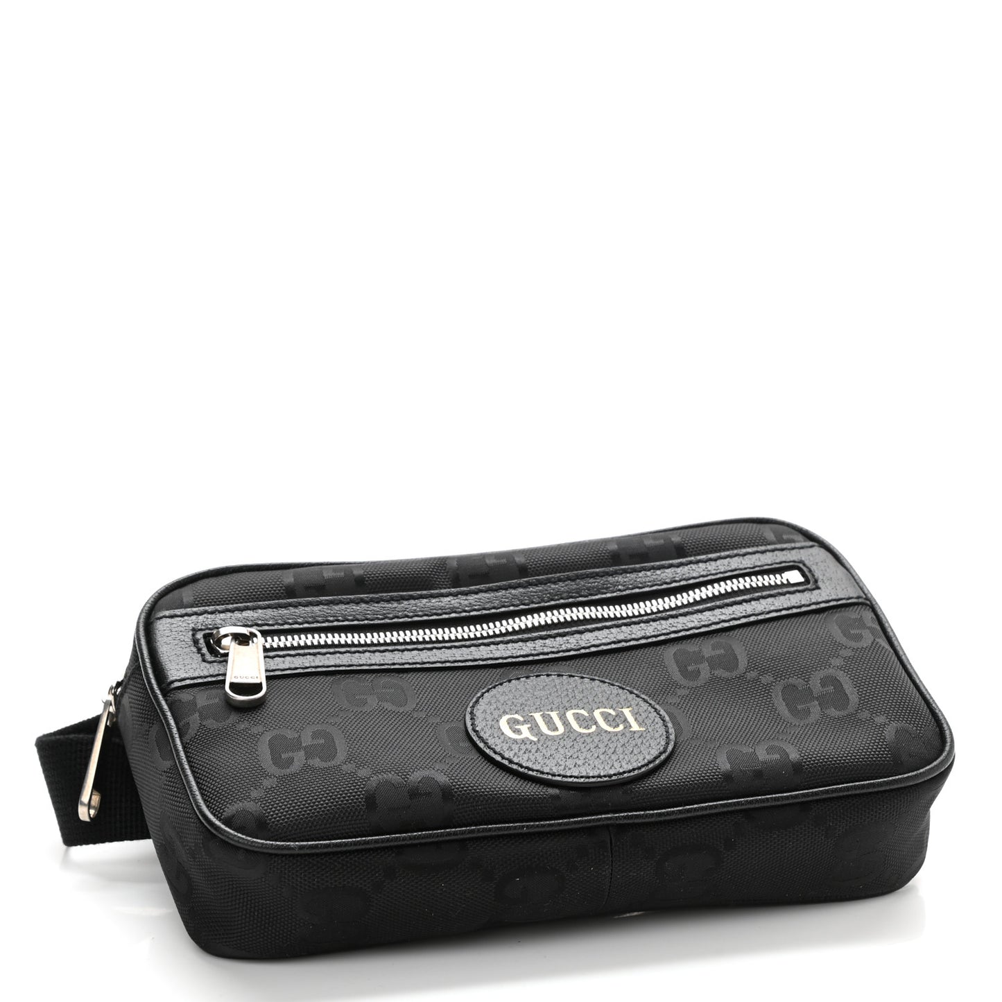 Econyl Nylon Monogram Off The Grid Belt Bag Black