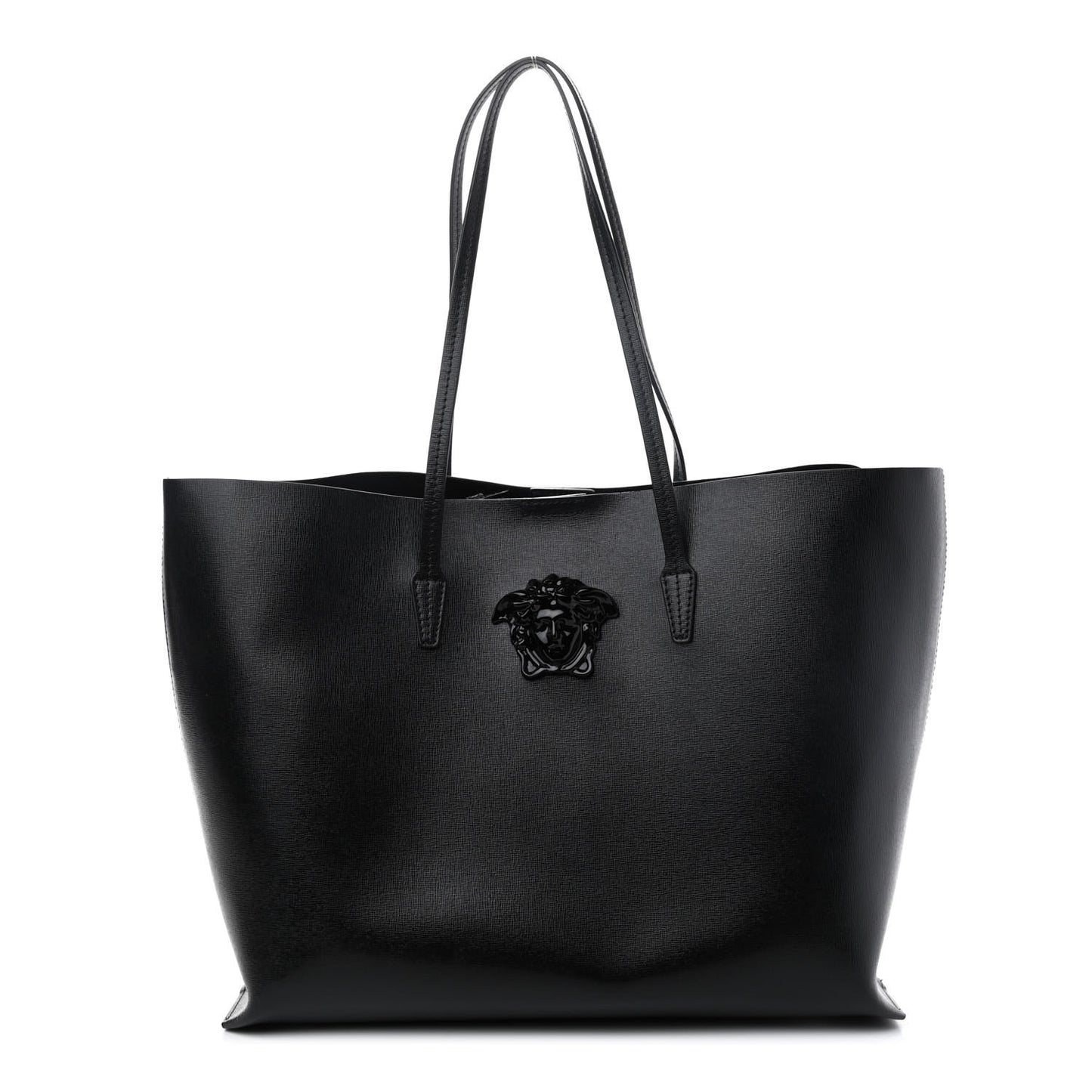 Saffiano Palazzo Medusa Tote Black