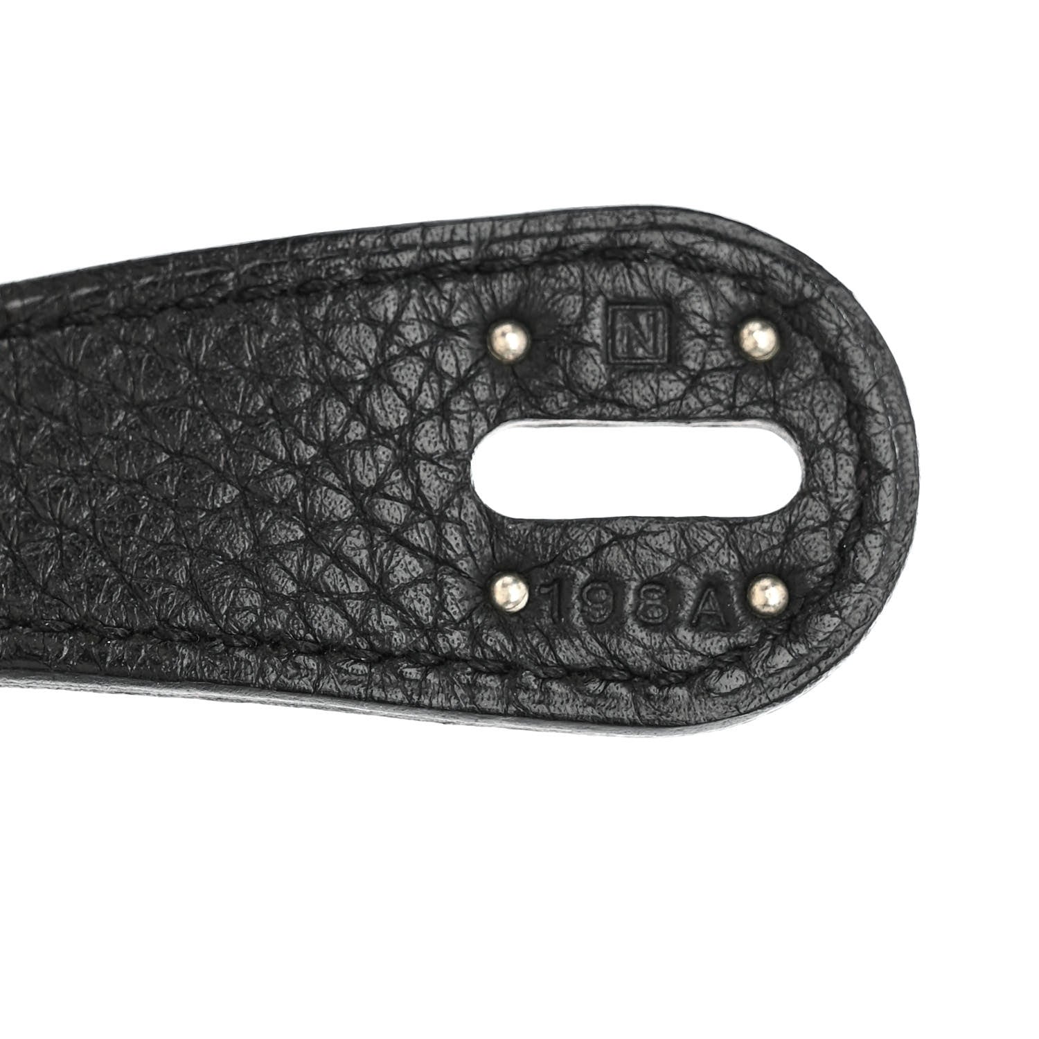 Hermes Taurillon Clemence Lindy 30 Black 7 of 10