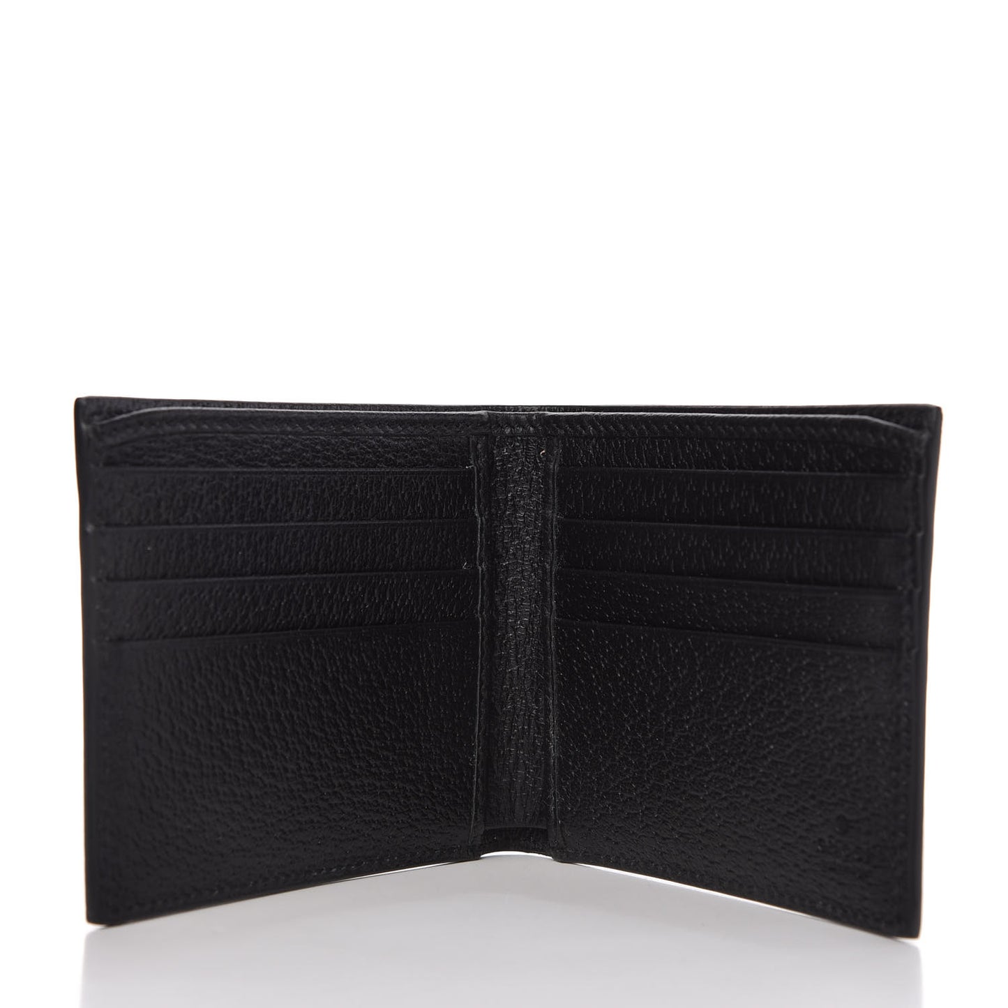 GG Supreme Monogram Psychedelic Bi-Fold Wallet Black Multicolor