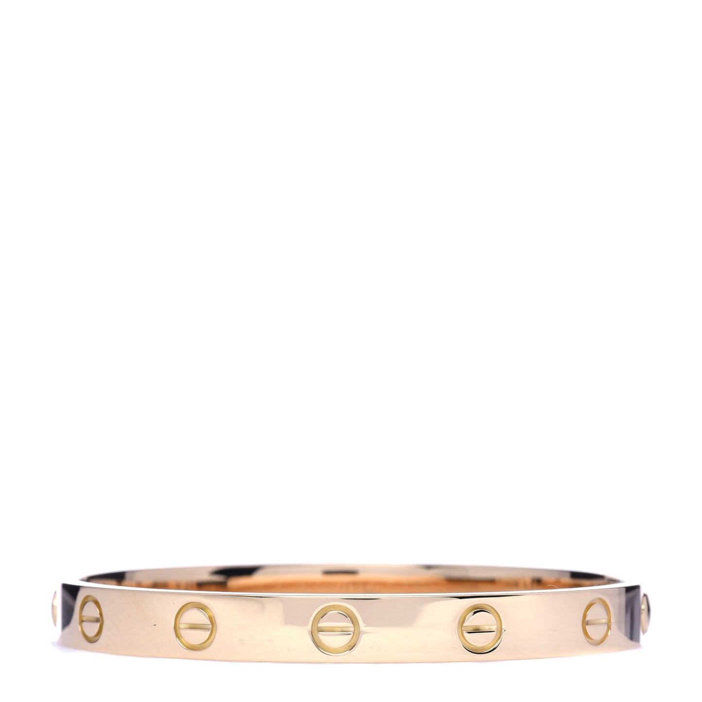 18K Yellow Gold LOVE Bracelet 16
