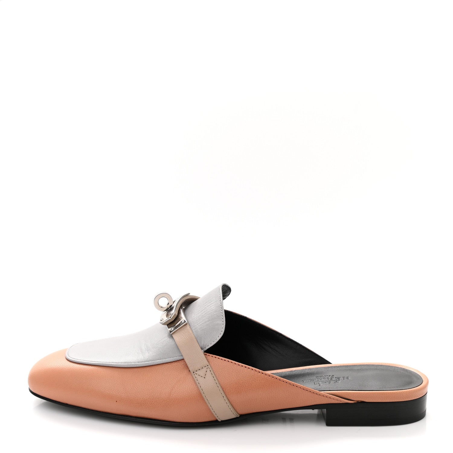 Hermes Goatskin Oz Mules 36.5 Rose Aube Multicolore 1 of 8