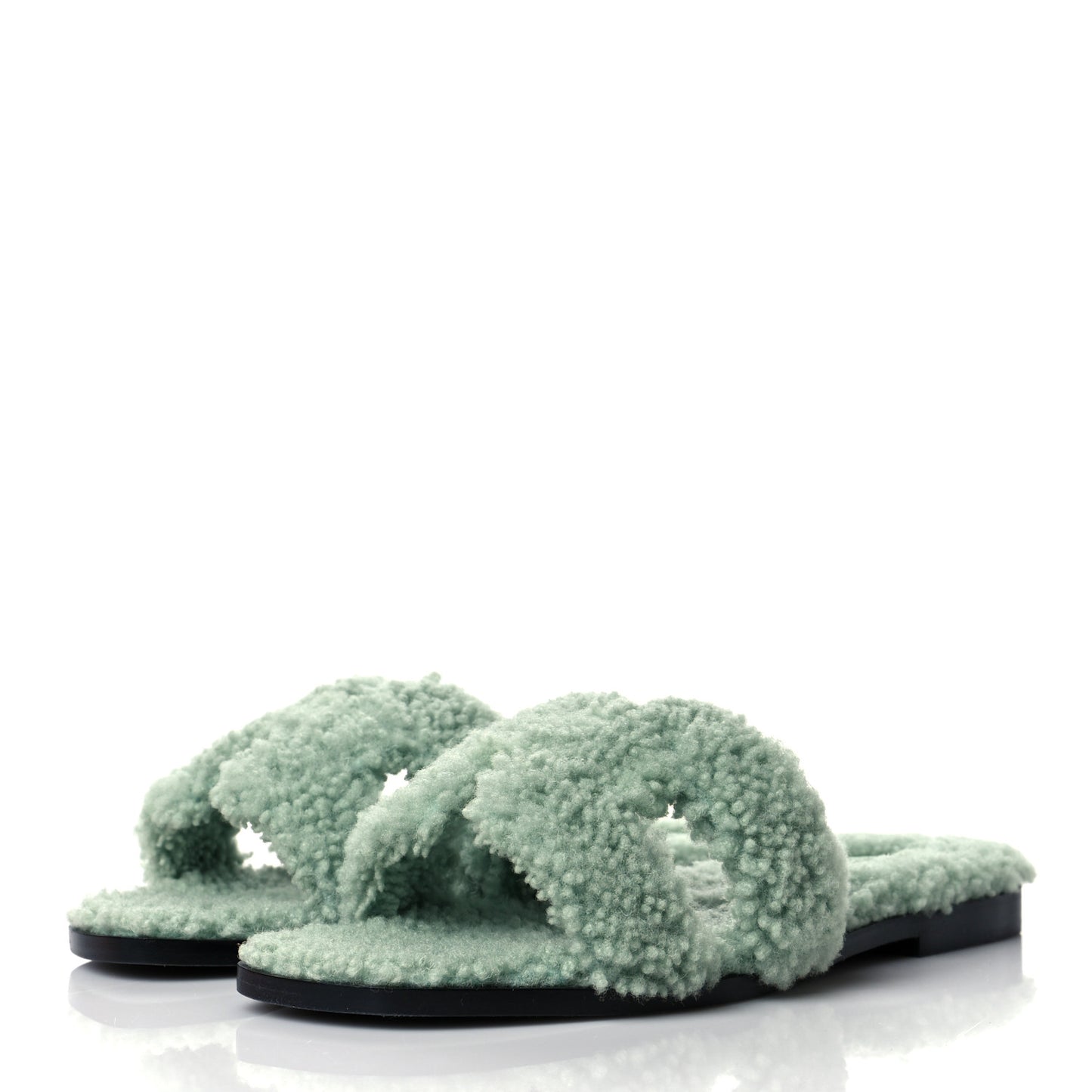 Woolskin Oran Sandals 37 Vert D'Eau