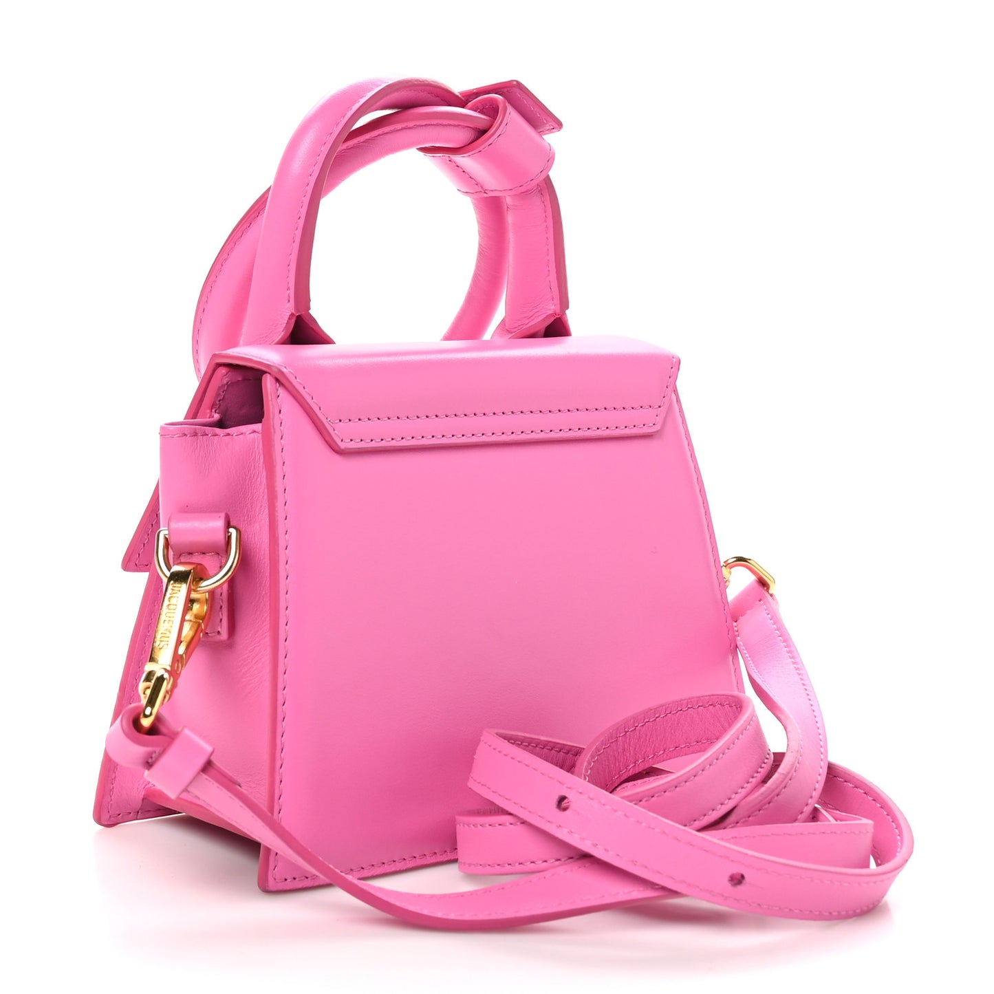 Smooth Calfskin Le Chiquito Noeud Pink