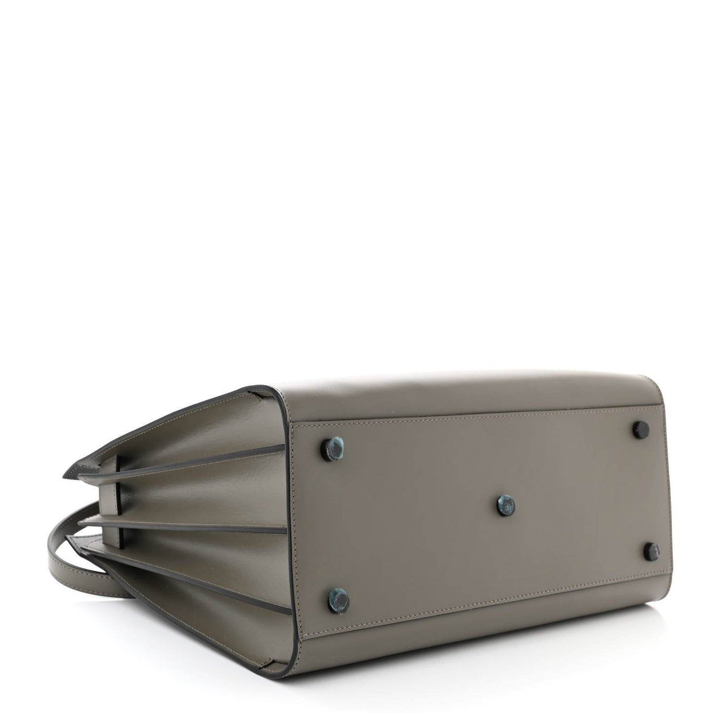 Smooth Calfskin Small Sac De Jour Kaki Militaire