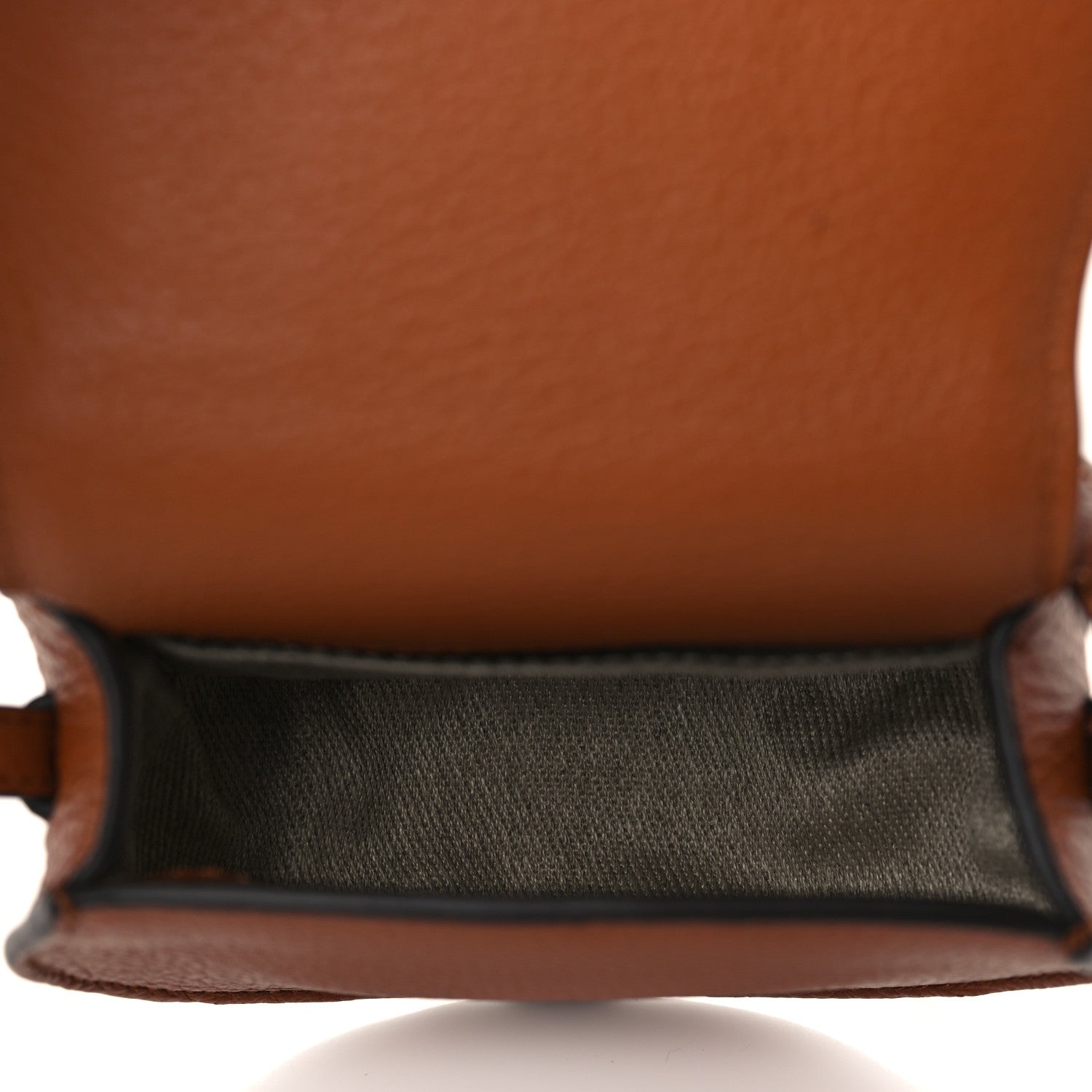 Chloe Calfskin Nano Marcie Saddle Bag Tan 5 of 9