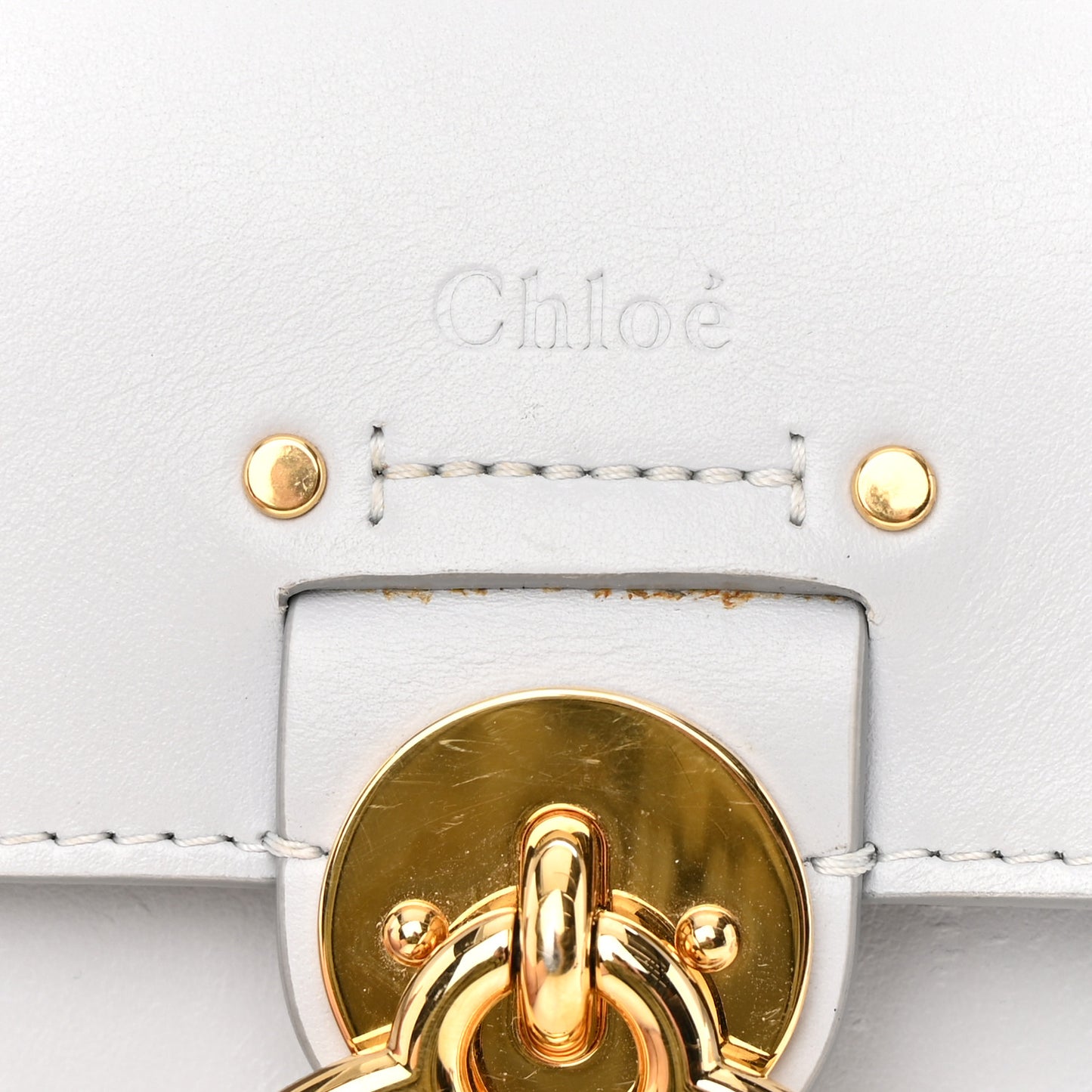 Calfskin Small Tess Bag Light Cloud