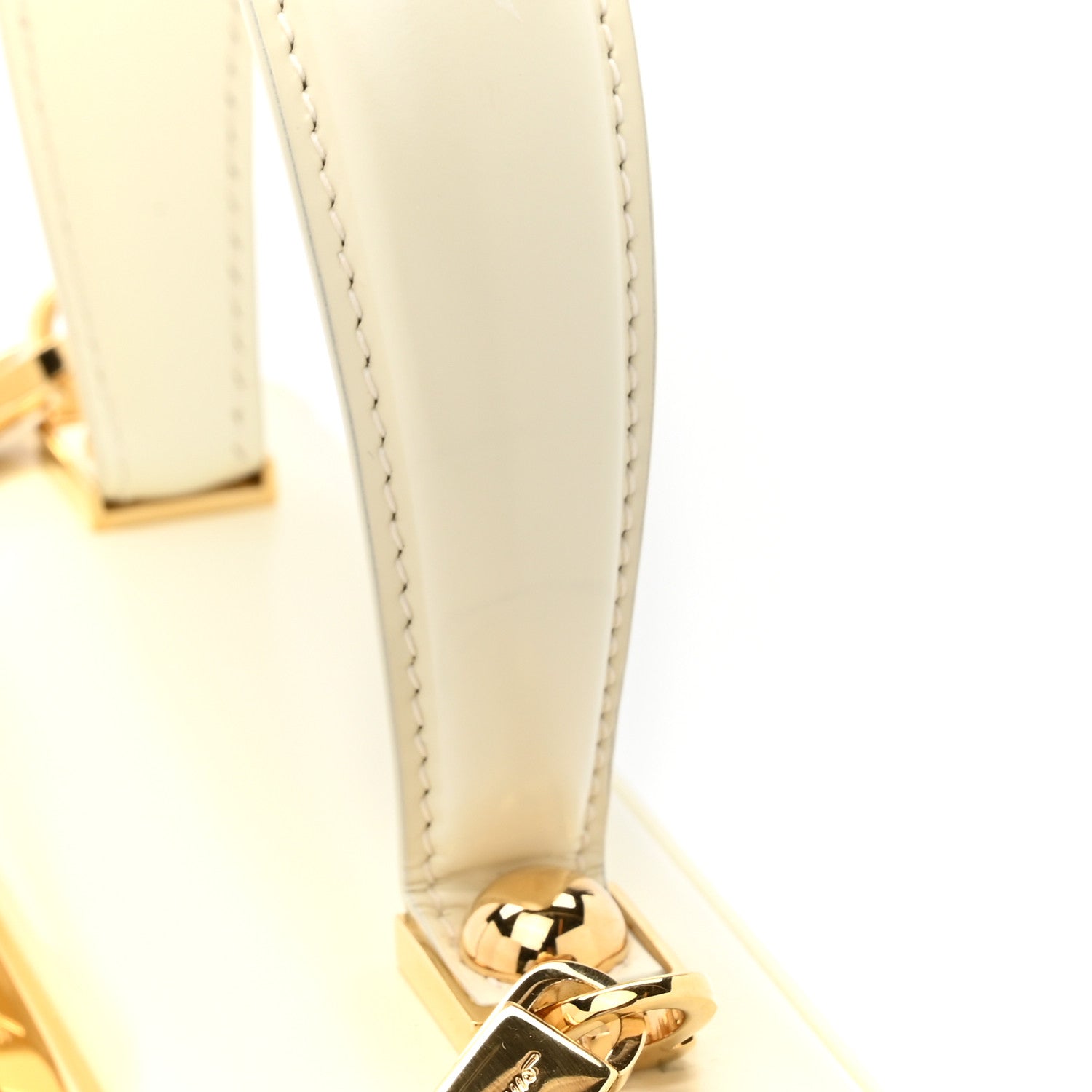 Salvatore Ferragamo Brushed Off Calfskin Small Iconic Top Handle Bag Magnolia 16 of 16