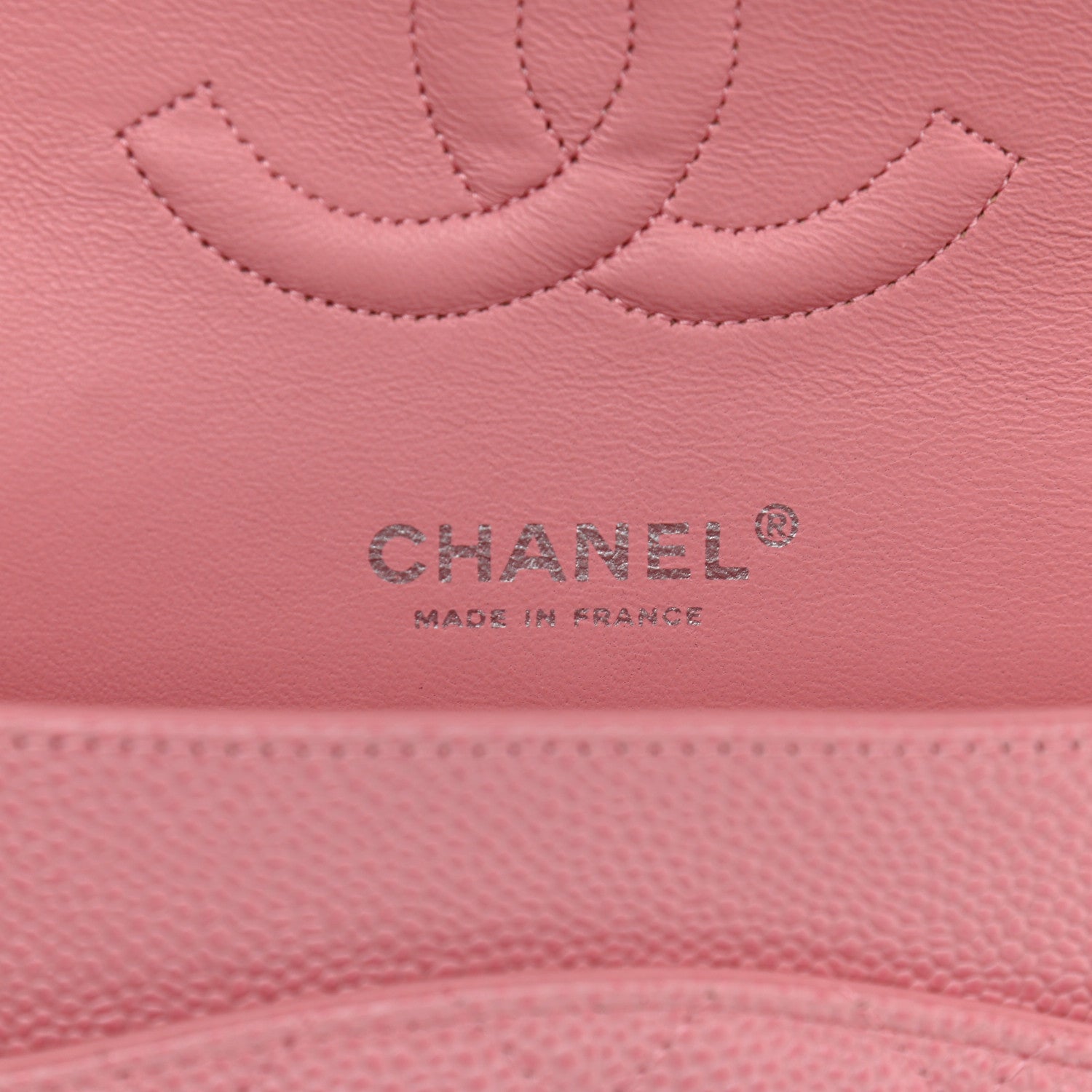 Chanel Caviar Quilted Medium Double Flap Light Pink 5 of 11