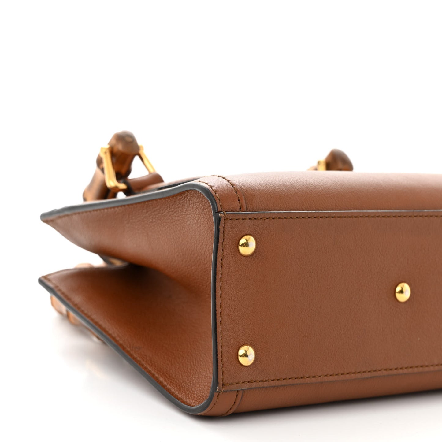 Wonka Grain Calfskin Mini Diana Tote Bag Cuir