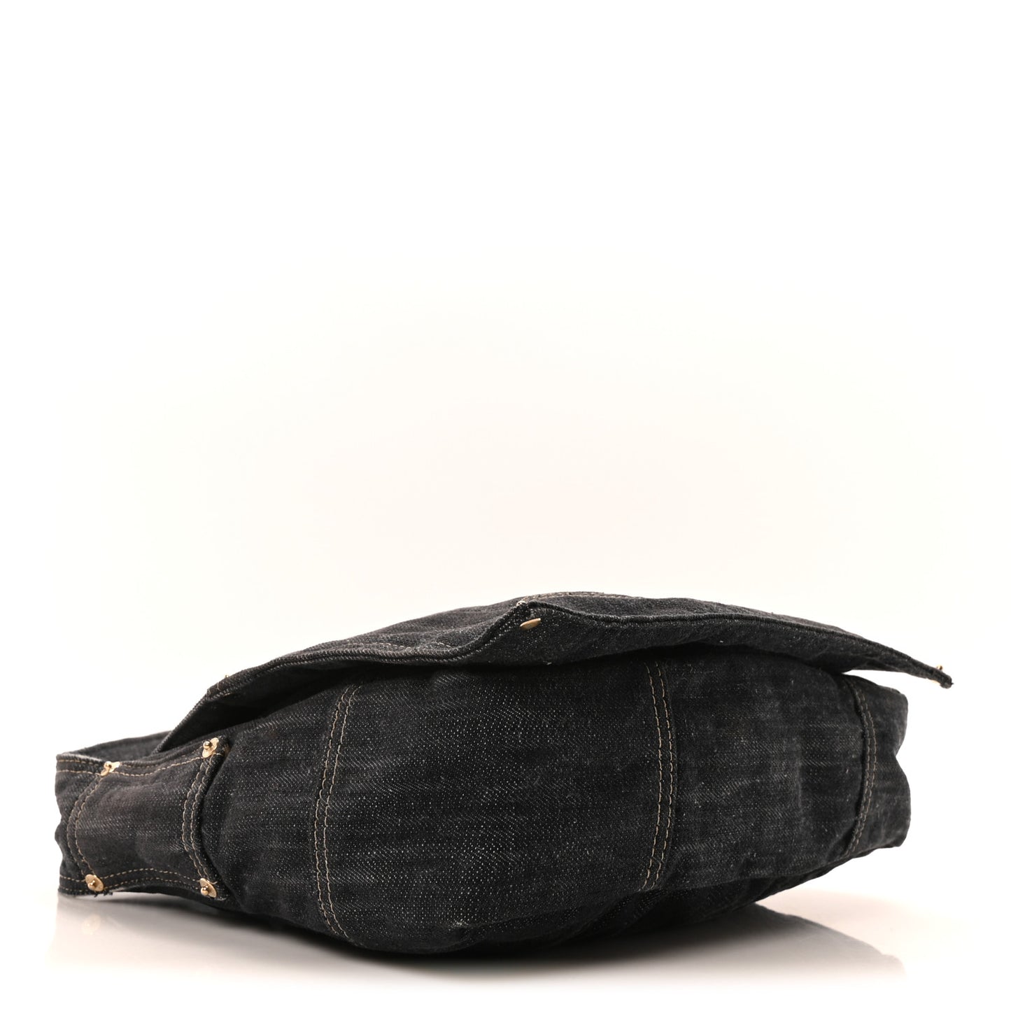 Denim CC Messenger Bag Blue