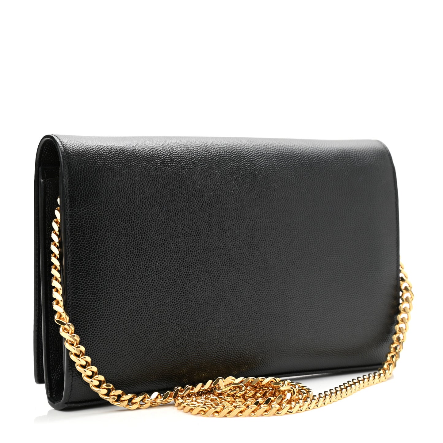 Grain De Poudre Medium Classic Monogram Kate Satchel Black
