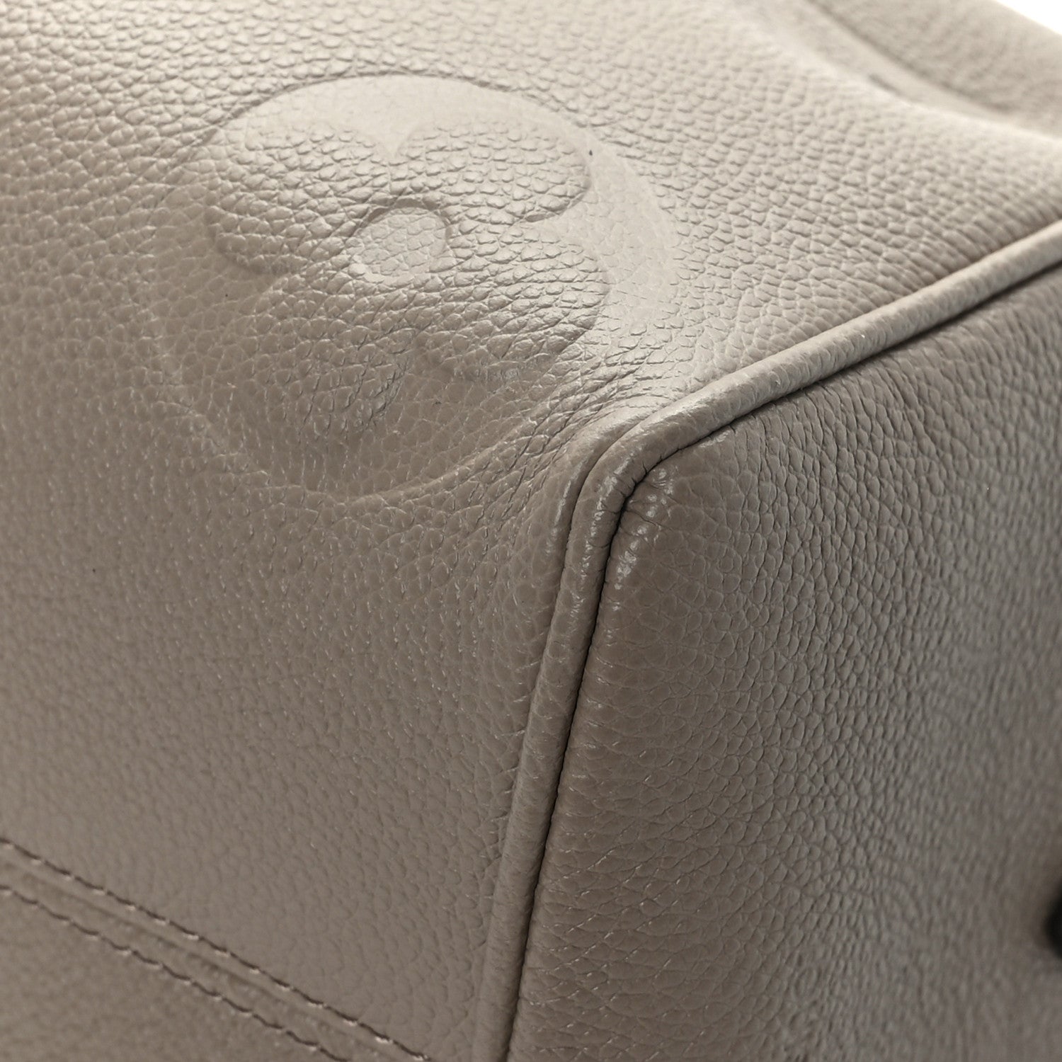 Louis Vuitton Empreinte Monogram Giant Speedy Bandouliere 25 Tourterelle 8 of 10