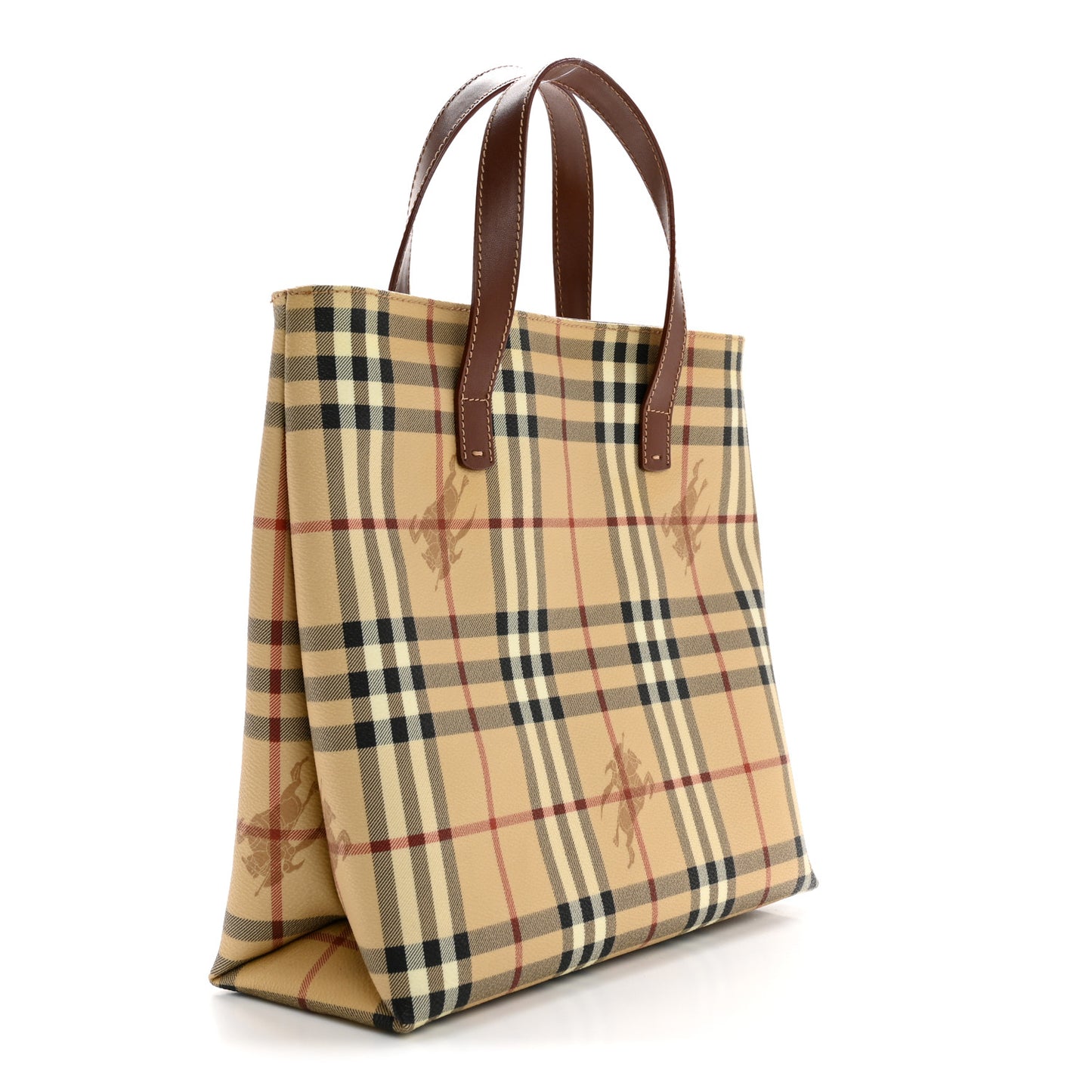 Haymarket Check Tote Brown