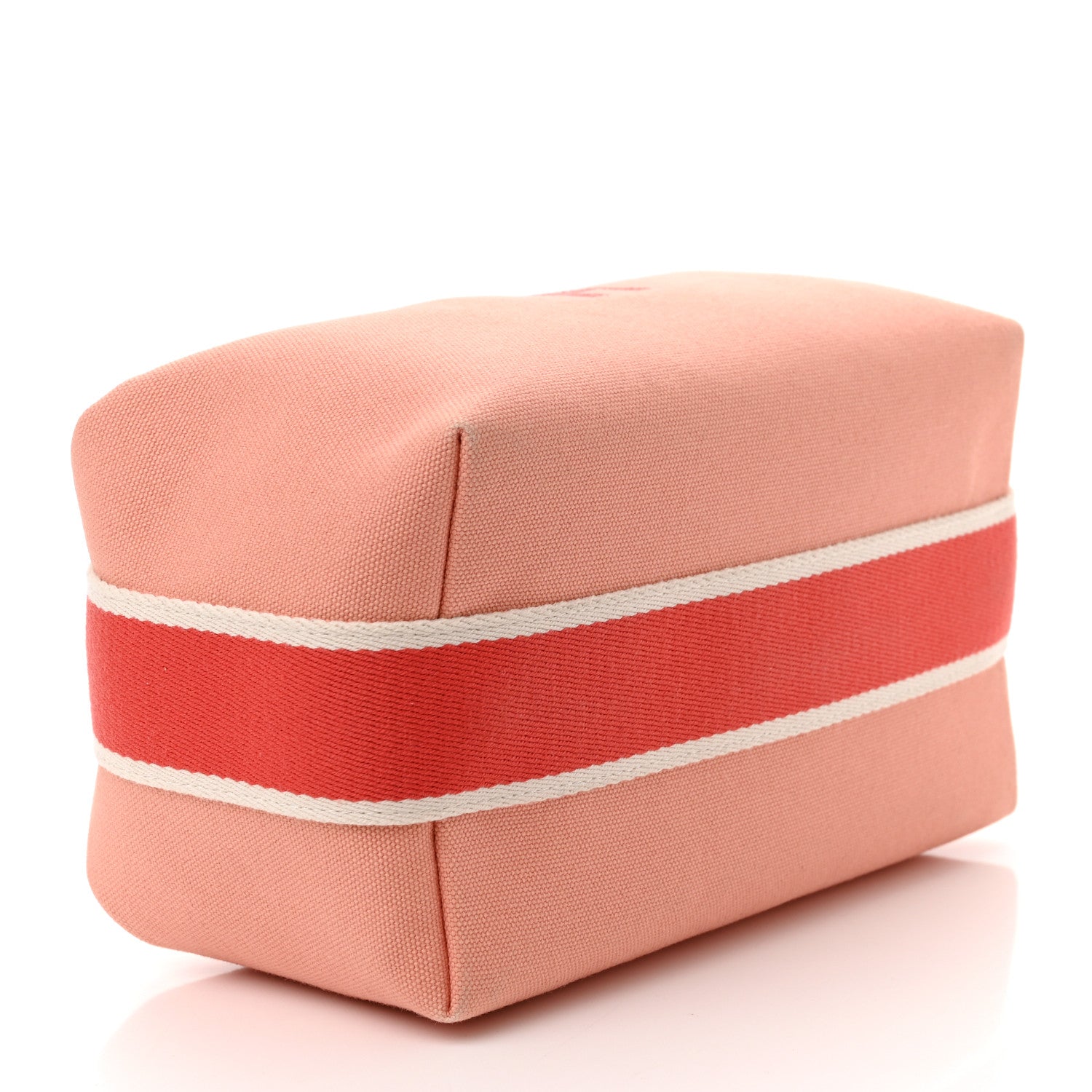 Hermes Canvas Small Bride-A-Brac Pouch Goyave 4 of 9