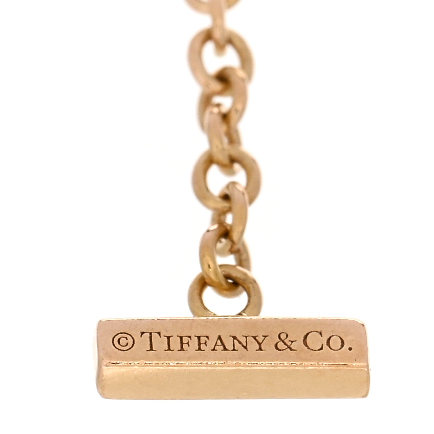18K Rose Gold T Smile Bracelet