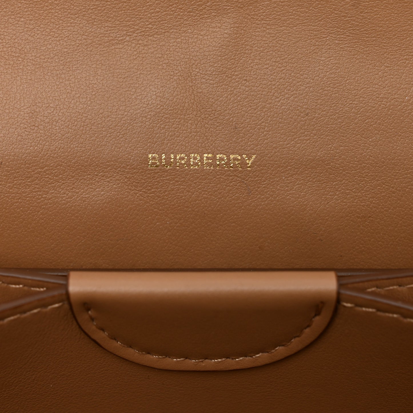 Calfskin Embossed Monogram Crossbody Light Camel