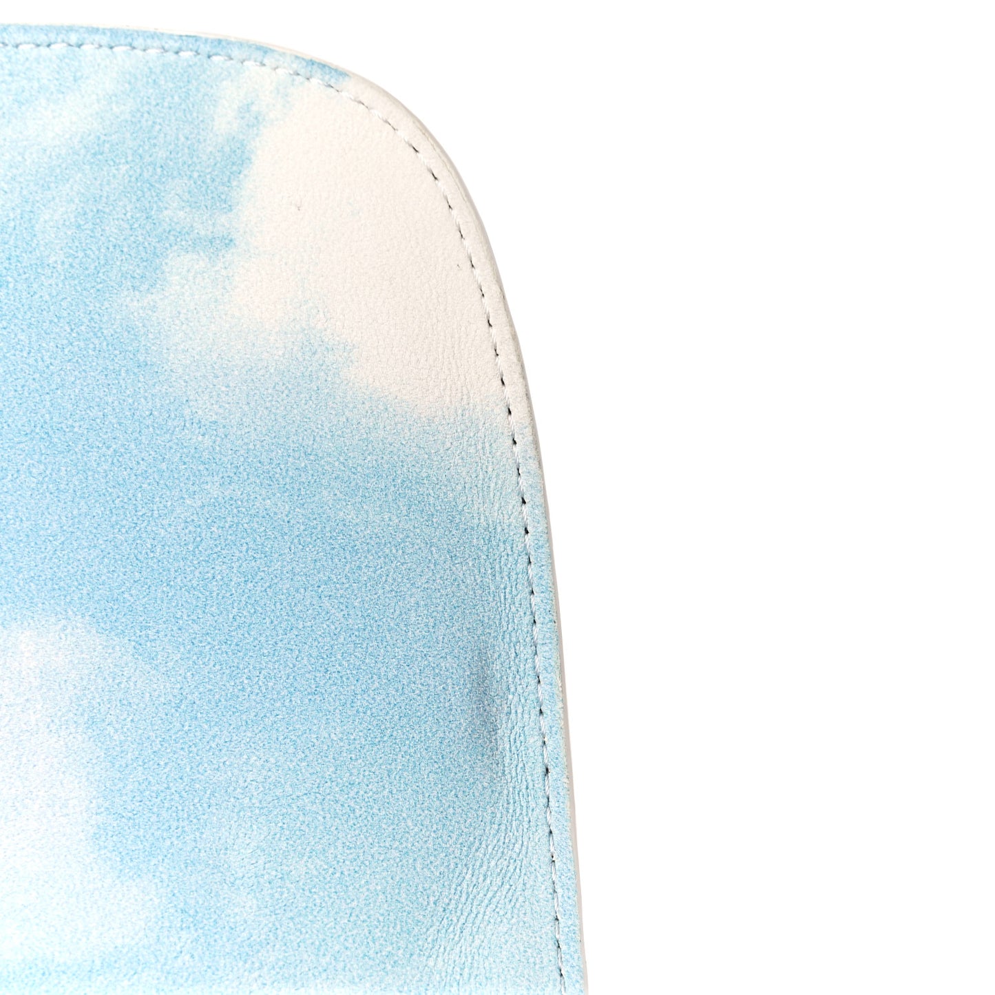 Box Calfskin MM Brillant Clouds Satchel Black Ciel