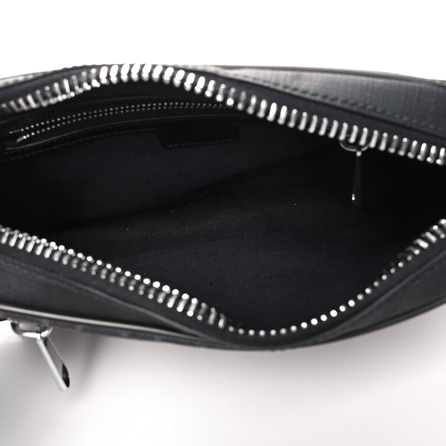 Soft GG Supreme Monogram Web Belt Bag Black Grey