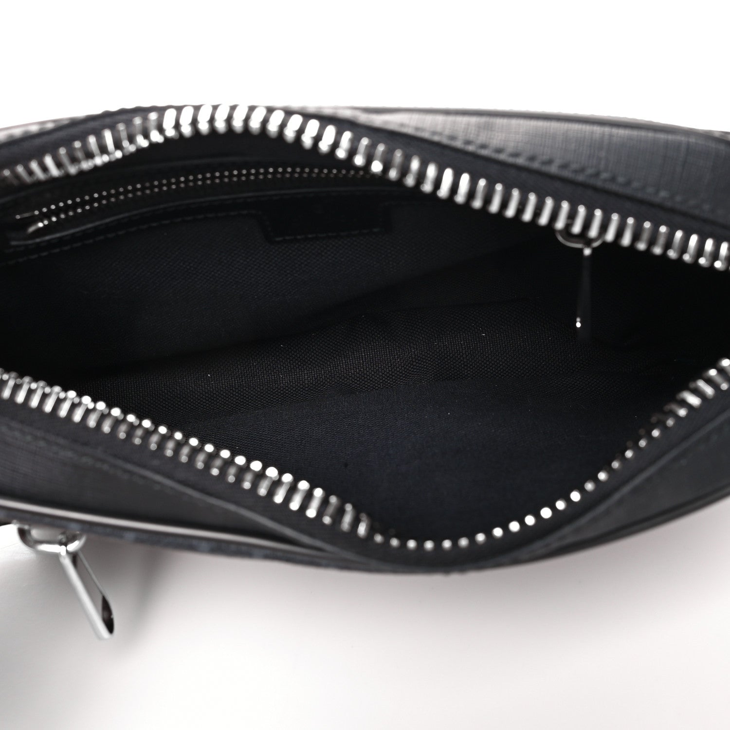 Gucci Soft GG Supreme Monogram Web Belt Bag Black Grey 5 of 12