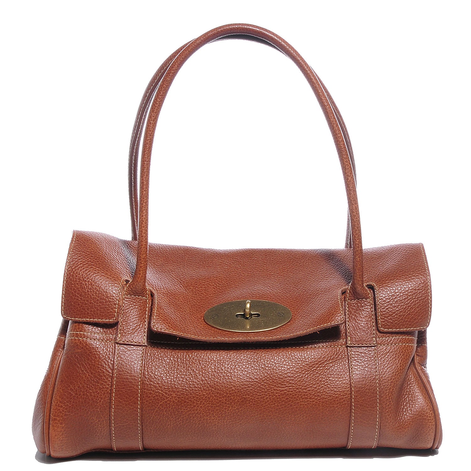 Mulberry Natural Leather East West Bayswater Oak 85492 – FASHIONPHILE