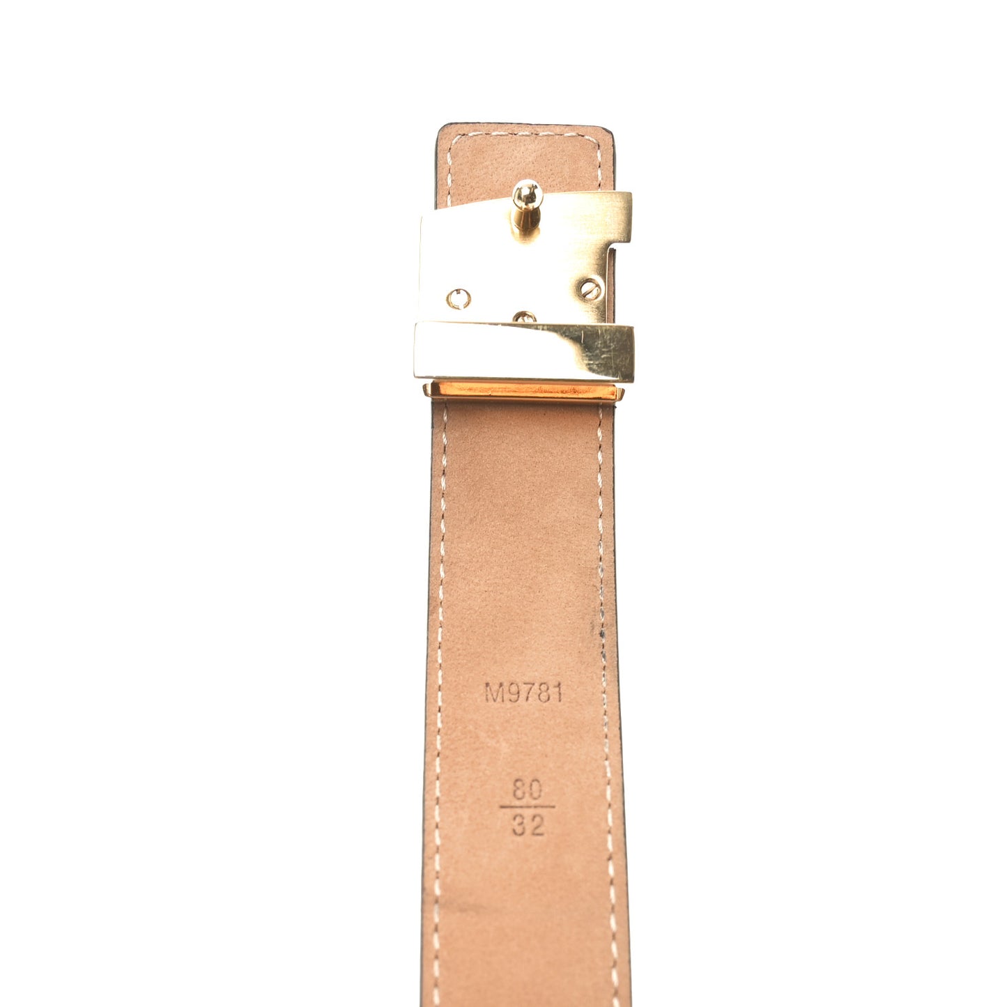 Mini Monogram 25mm LV Initiales Belt 80 32