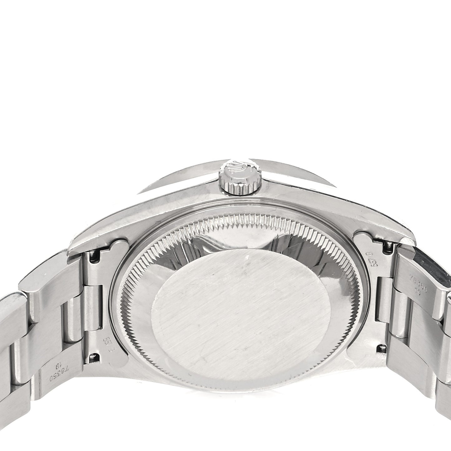 Stainless Steel 34mm Oyster Perpetual Date Watch Blue 15210