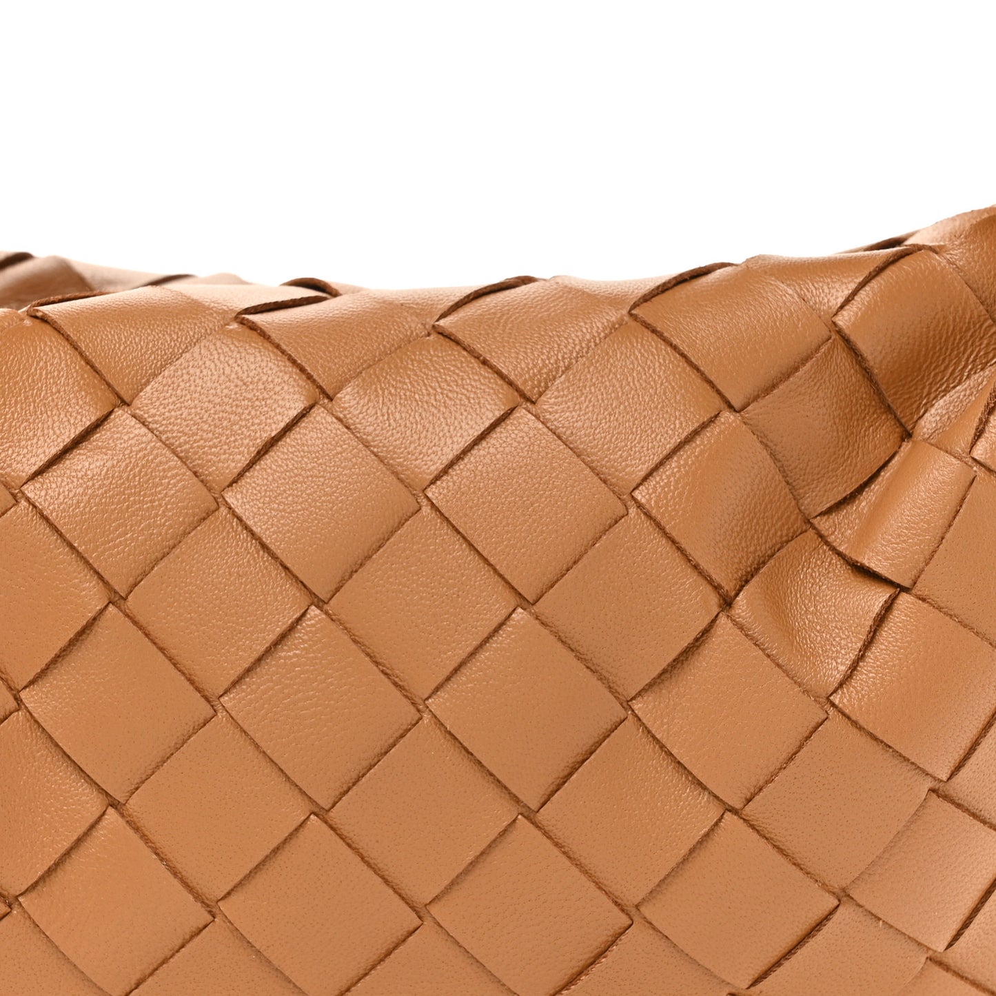 Nappa Intrecciato Mini Jodie Caramel