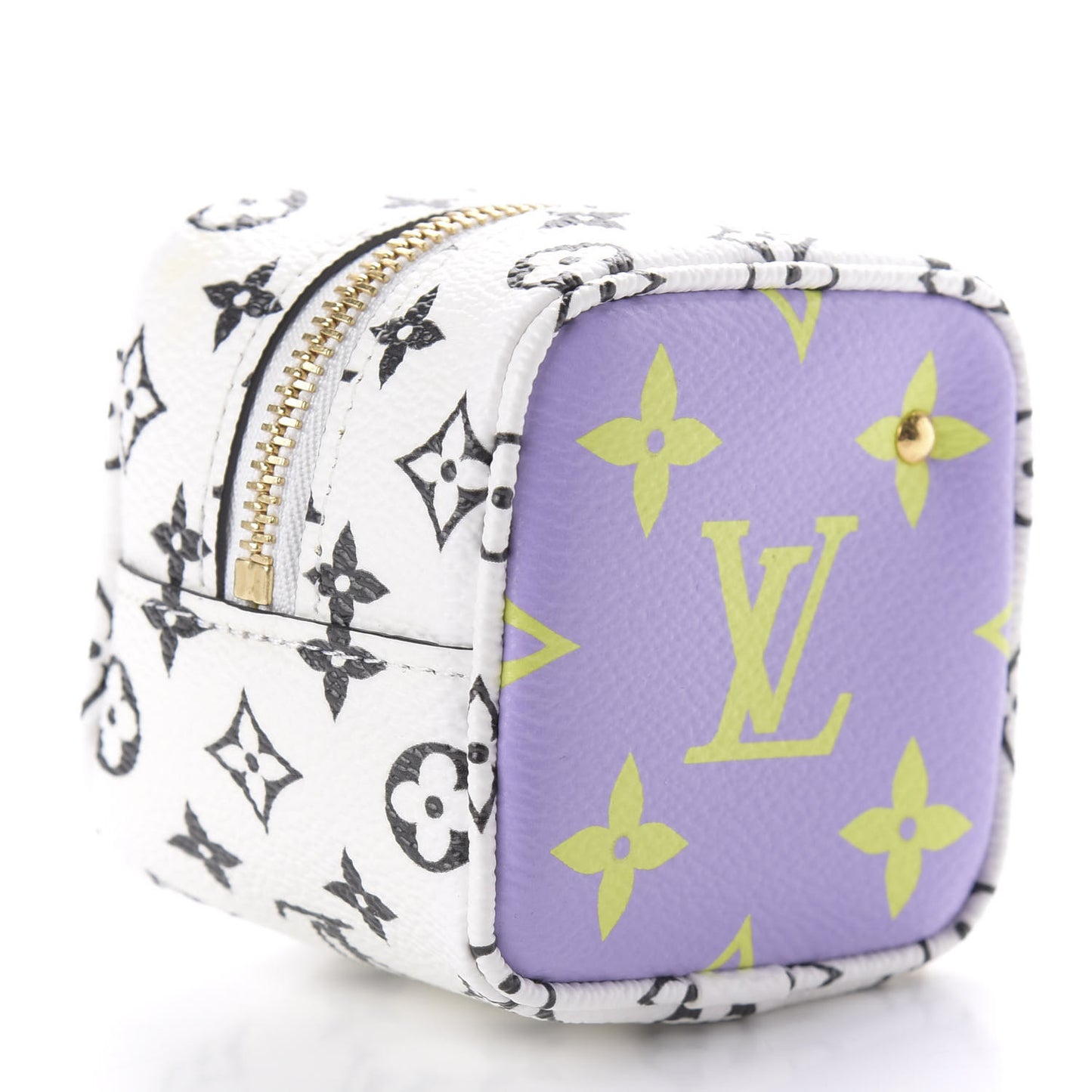 Monogram Giant Cube Coin Purse Pink