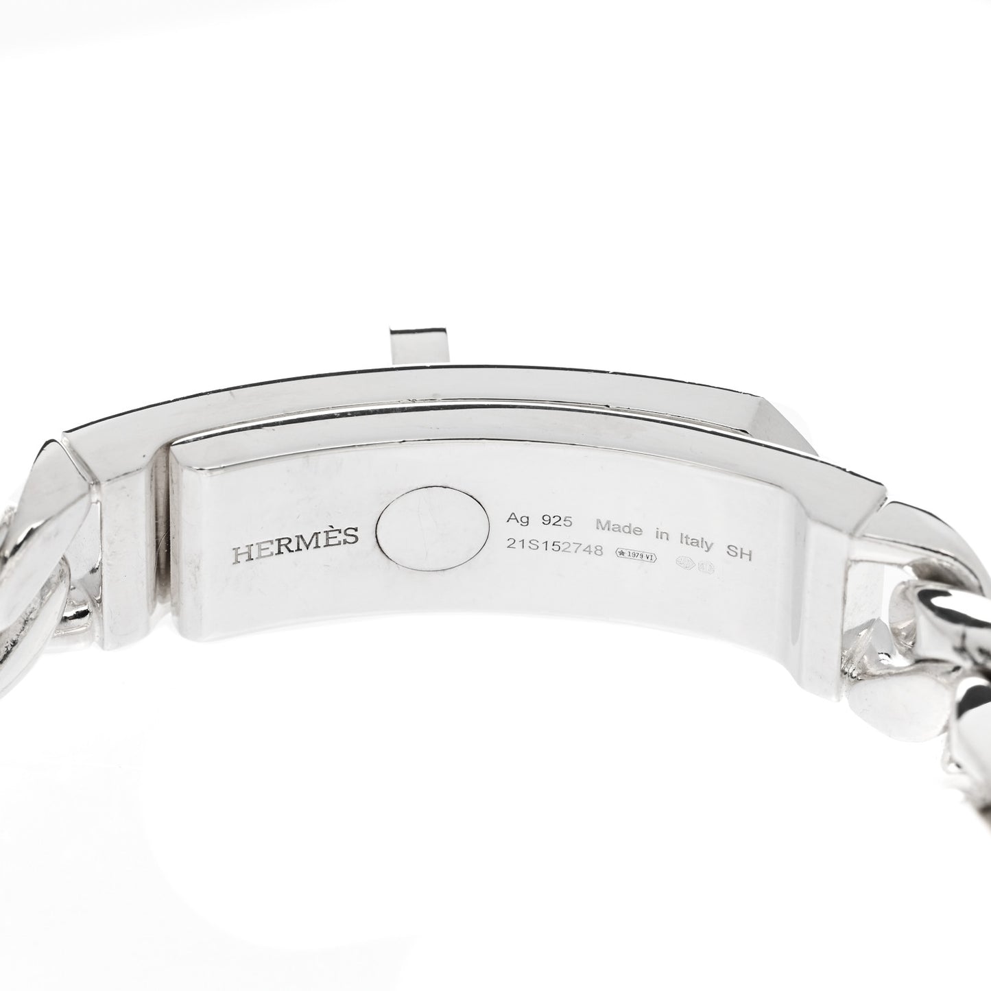 Sterling Silver GM Kelly Gourmette Bracelet SH