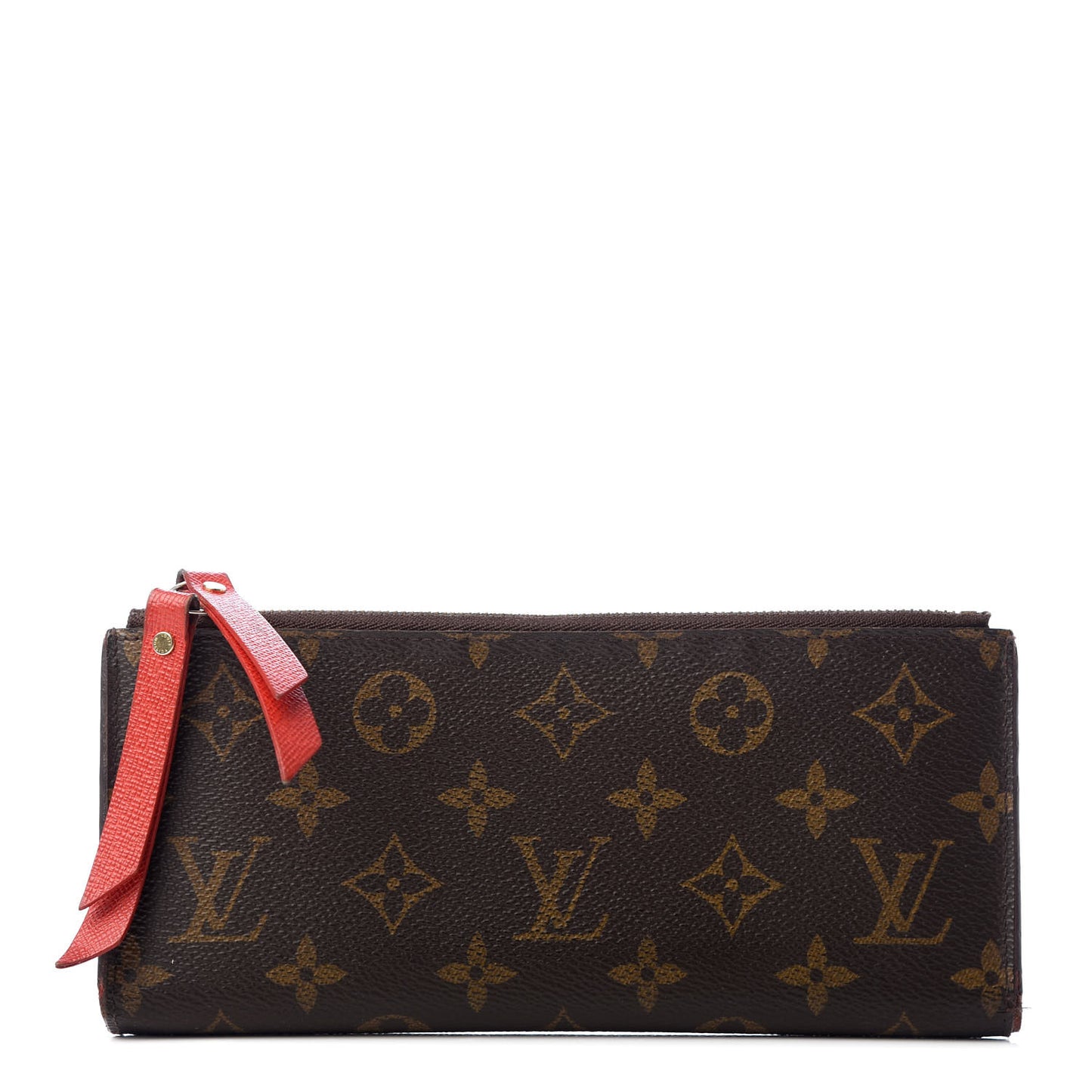 Monogram Adele Wallet Coquelicot