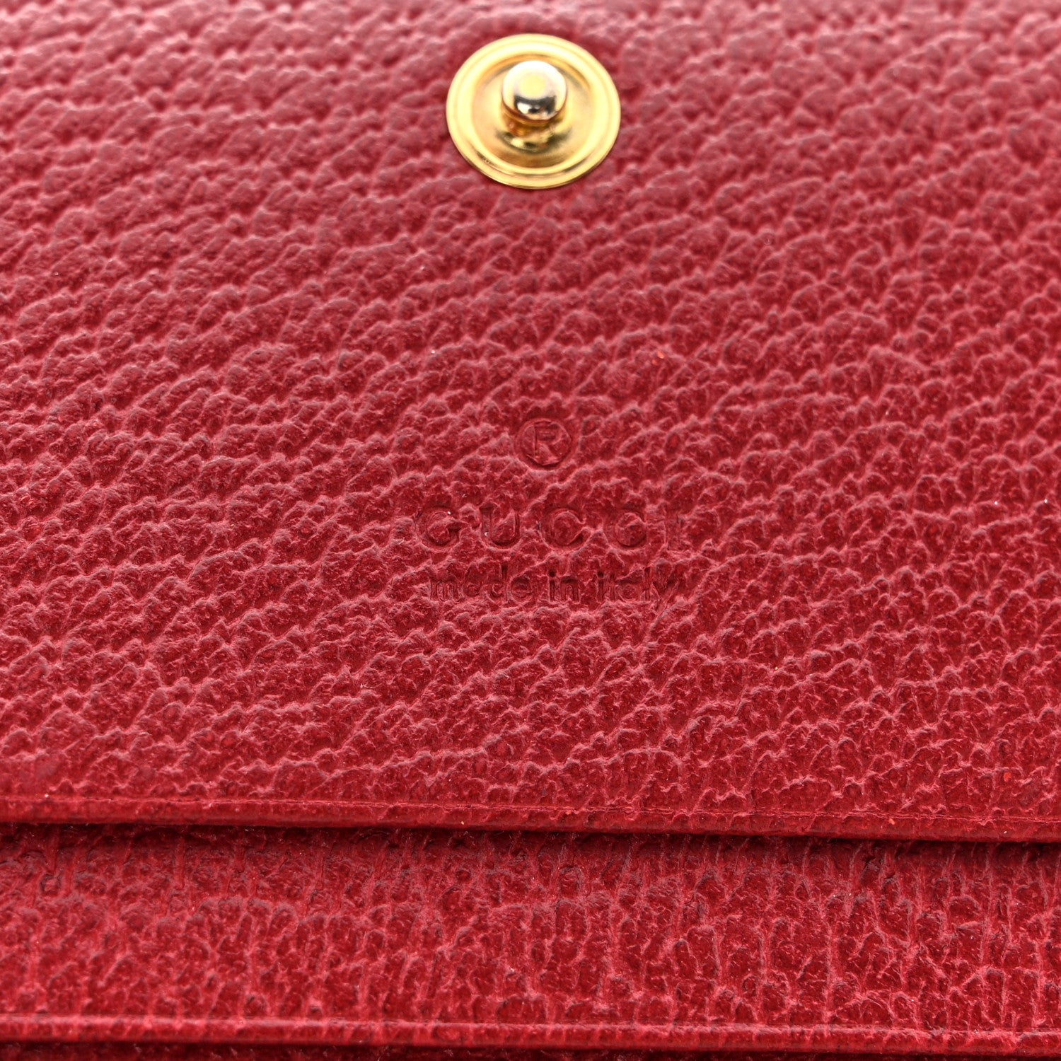 Gucci GG Supreme Monogram Flora Web Ophidia Card Case Red 7 of 12