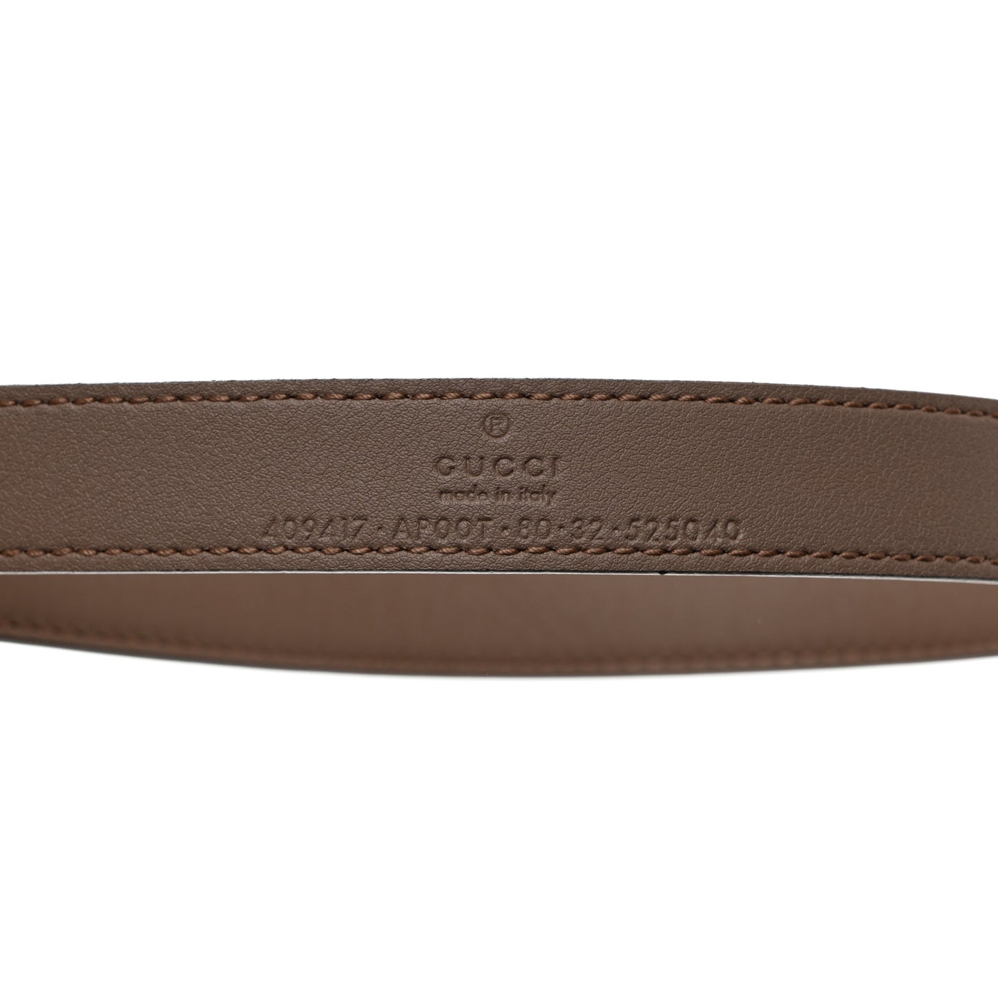 Calfskin Double G 20mm Belt 80 32 Porcelain Rose