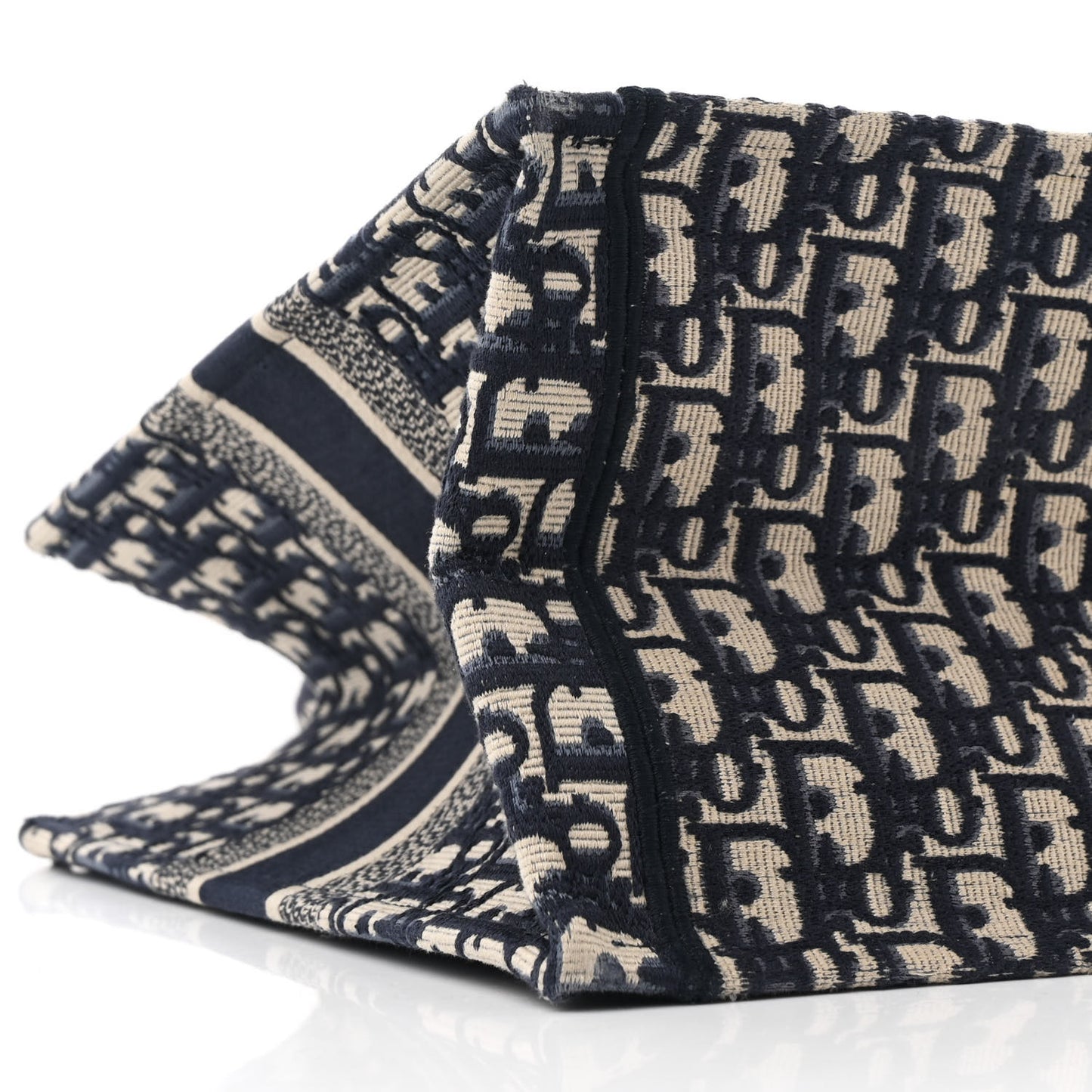 Oblique Medium Book Tote Blue Multicolor