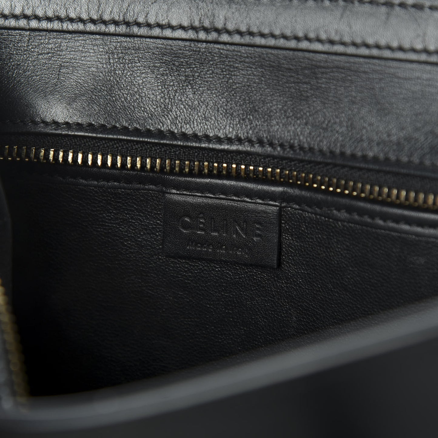 Elephant Calfskin Nano Tri-Color Luggage Beige